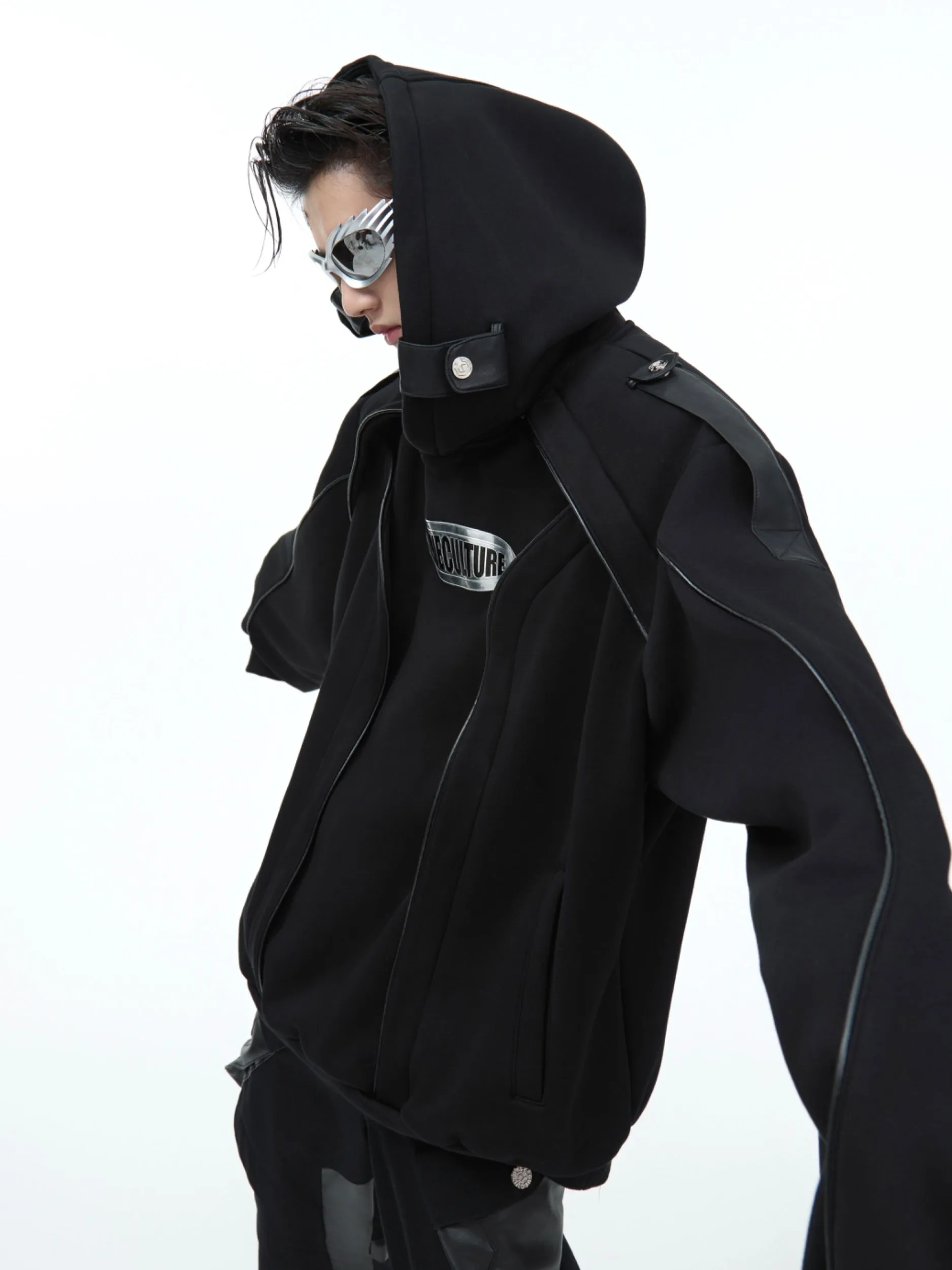 【24s Nov.】Deconstructed Design Thickened Hoodie