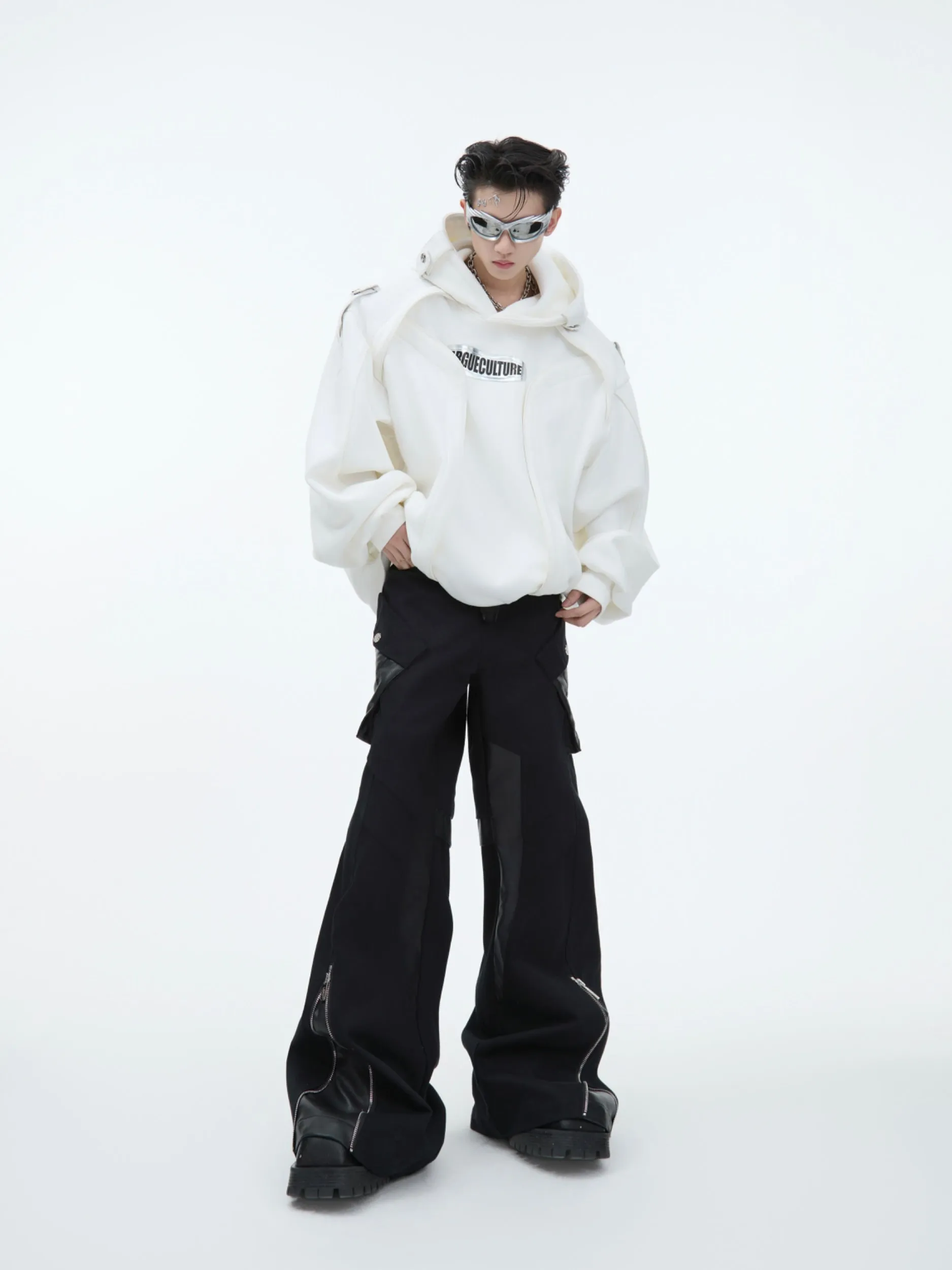 【24s Nov.】Deconstructed Design Thickened Hoodie