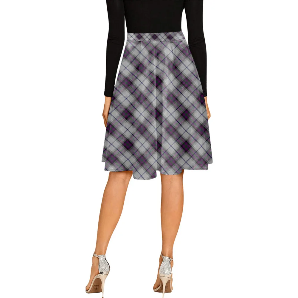 Alexander of Menstry Dress Tartan Melete Pleated Midi Skirt