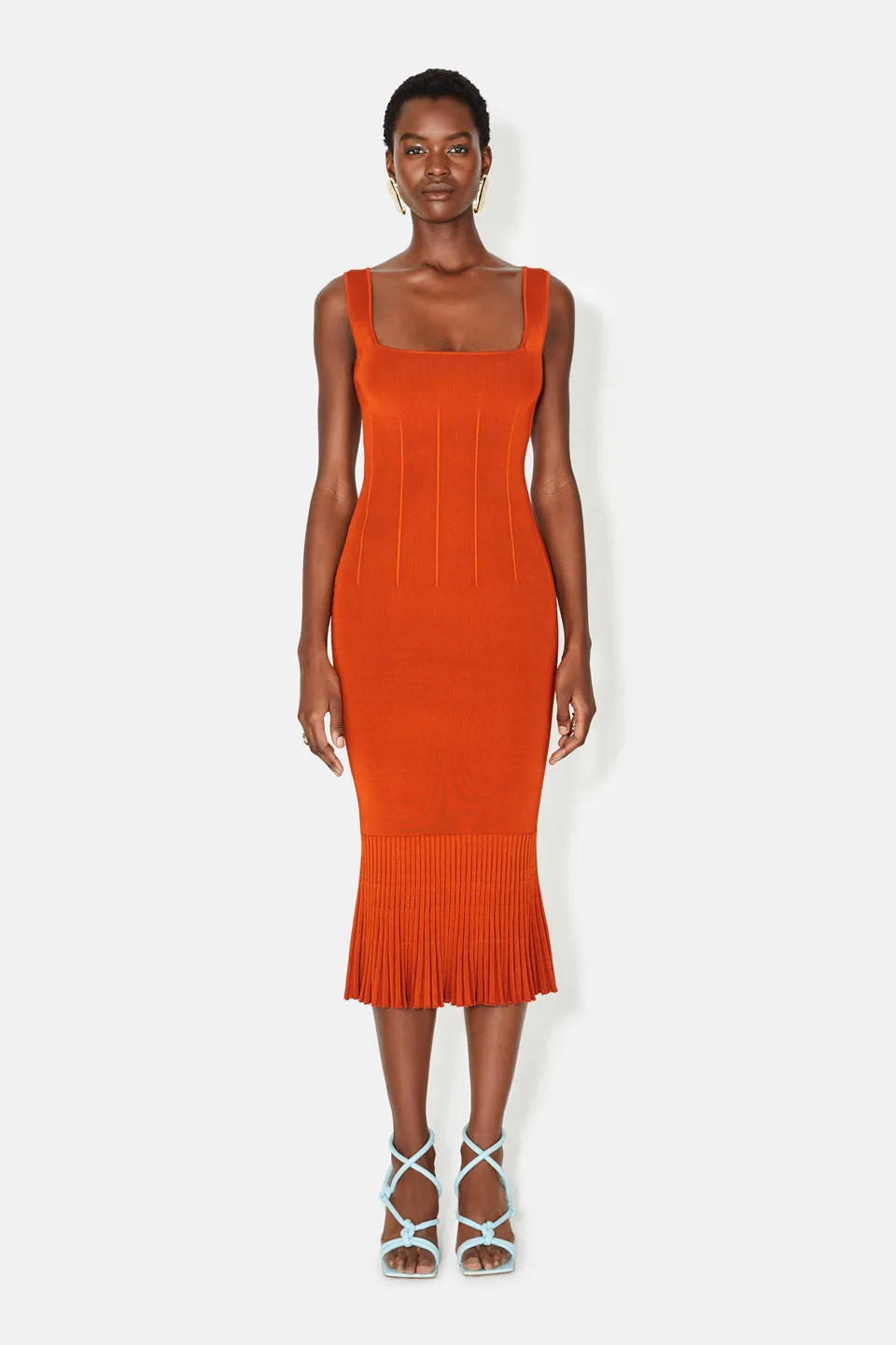 Atalanta Dress - Arancio