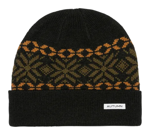 Autumn Roots Beanie - Black