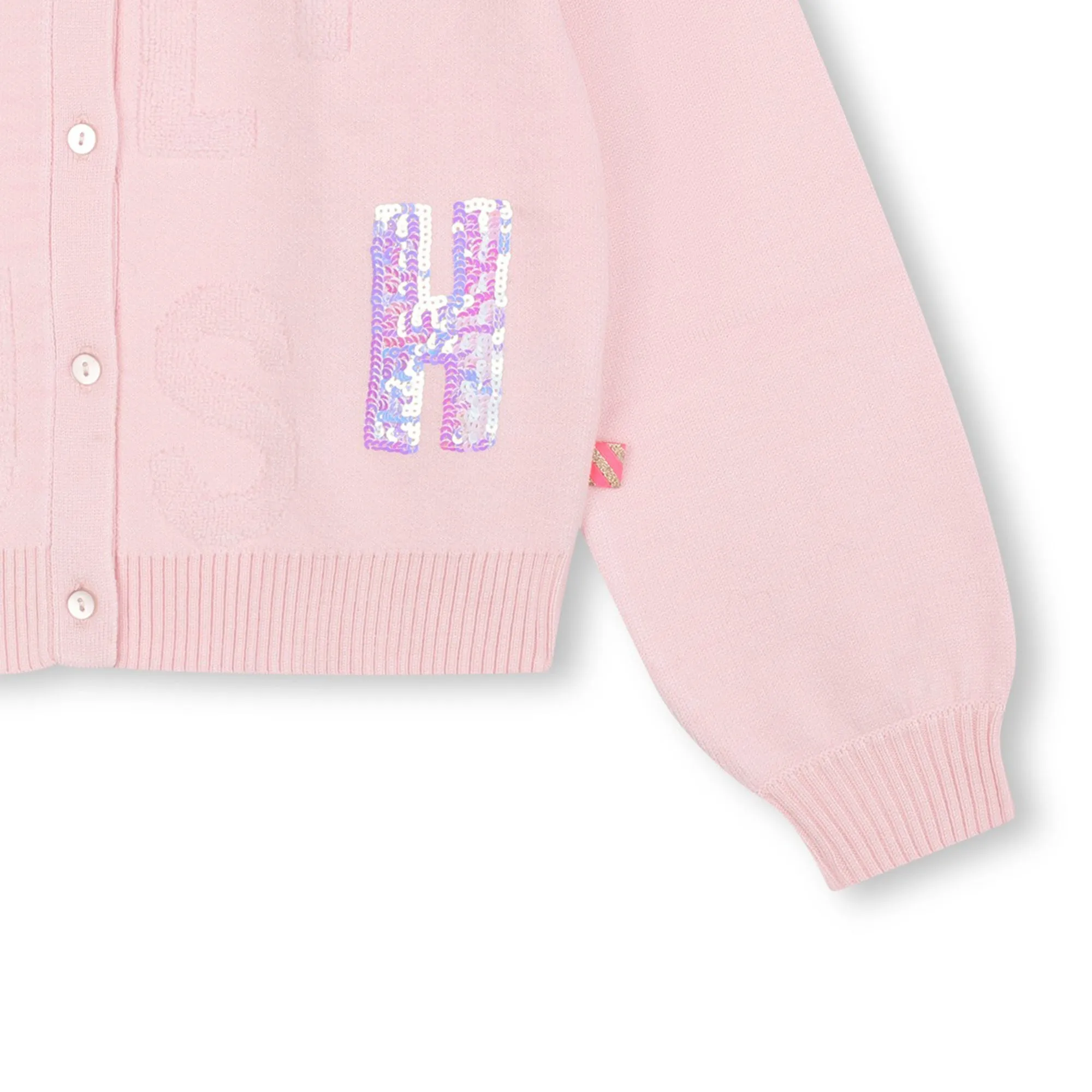 Billieblush Knitted Cardigan - Pink Pale