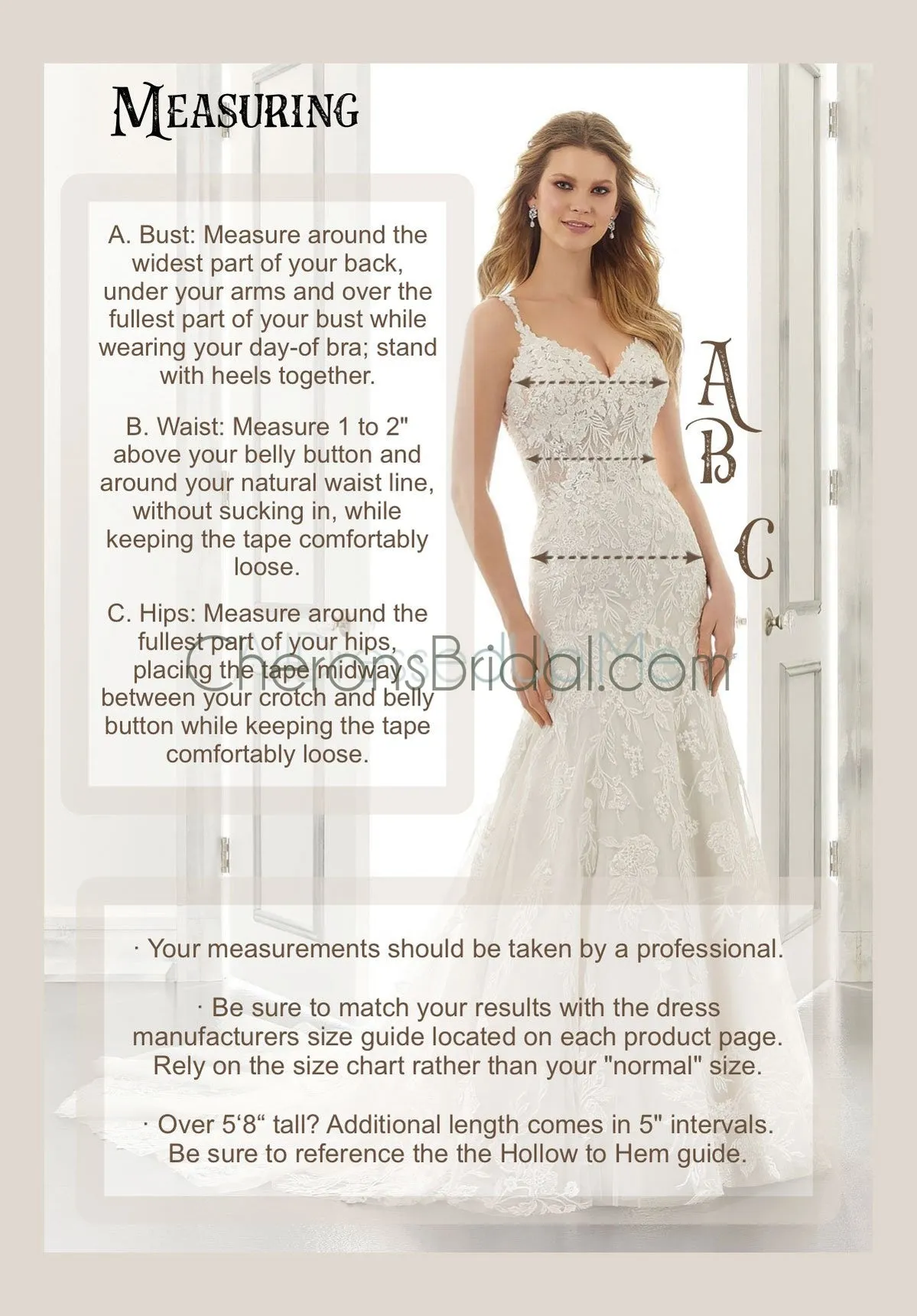 Blu - 5920 - Corinne - Cheron's Bridal, Wedding Gown