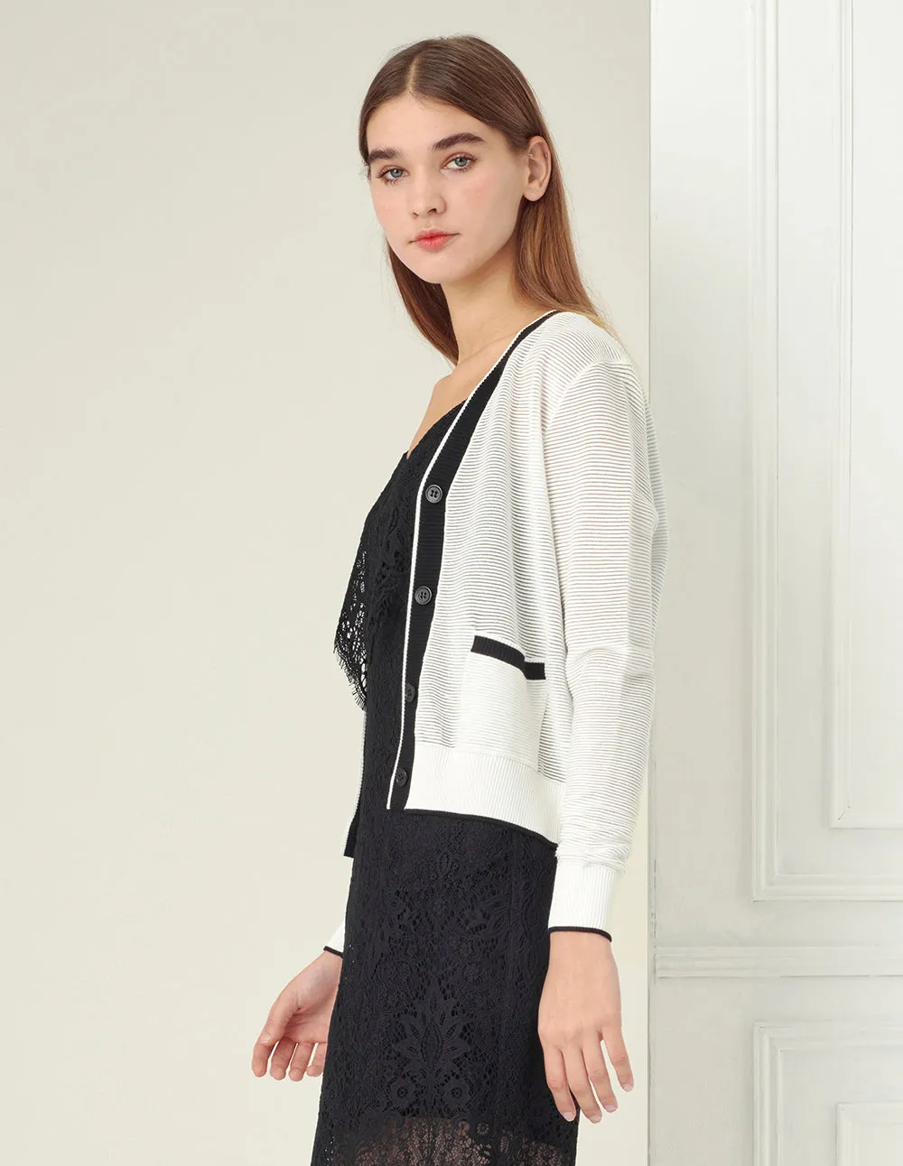 BORA AKSU V-Neck Knitted Cardigan