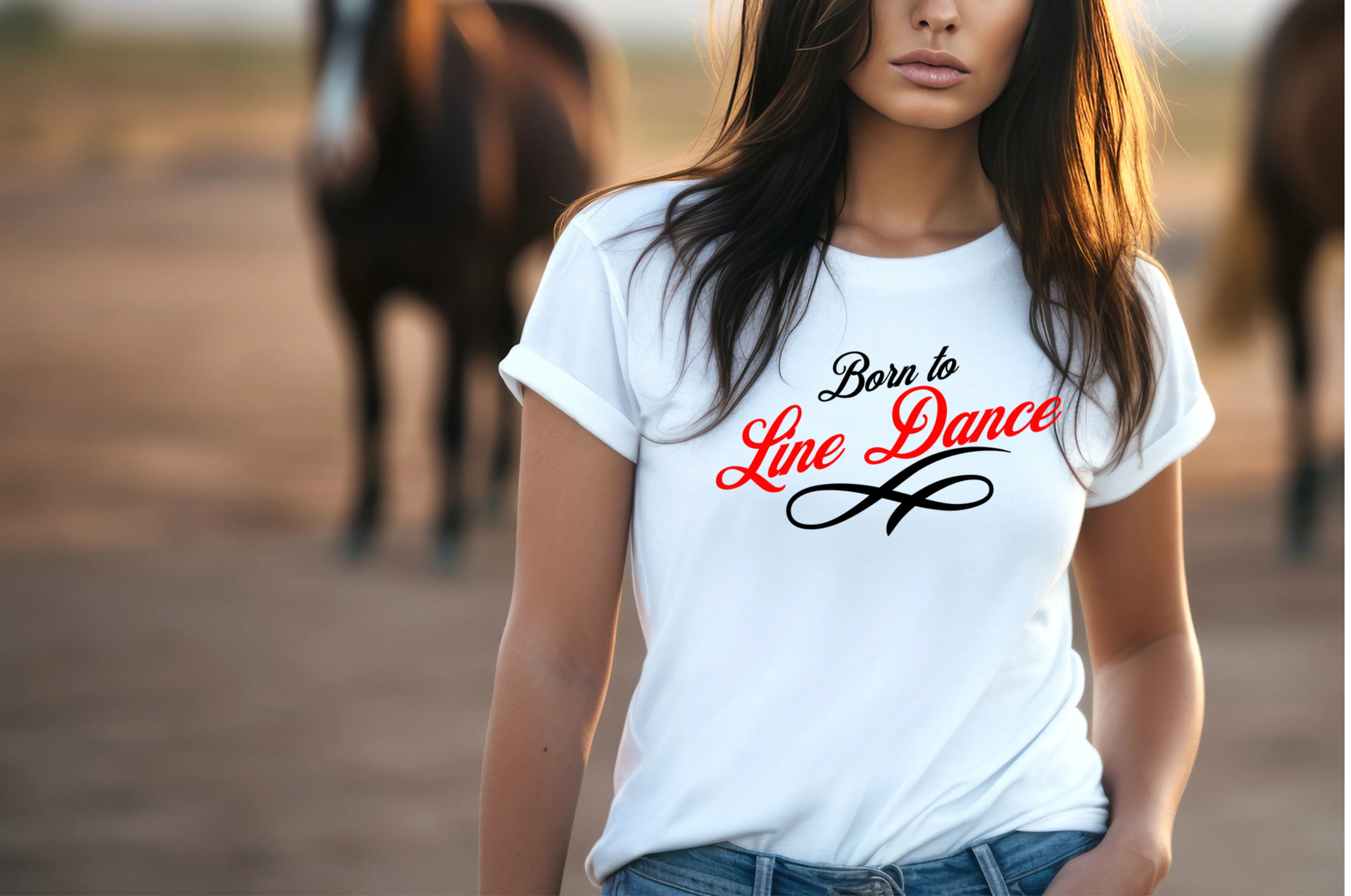 Born to Line Dance T-Shirt, Country T-Shirt, Line Dancing T-Shirt, Dancing T-Shirt, Casual TShirt