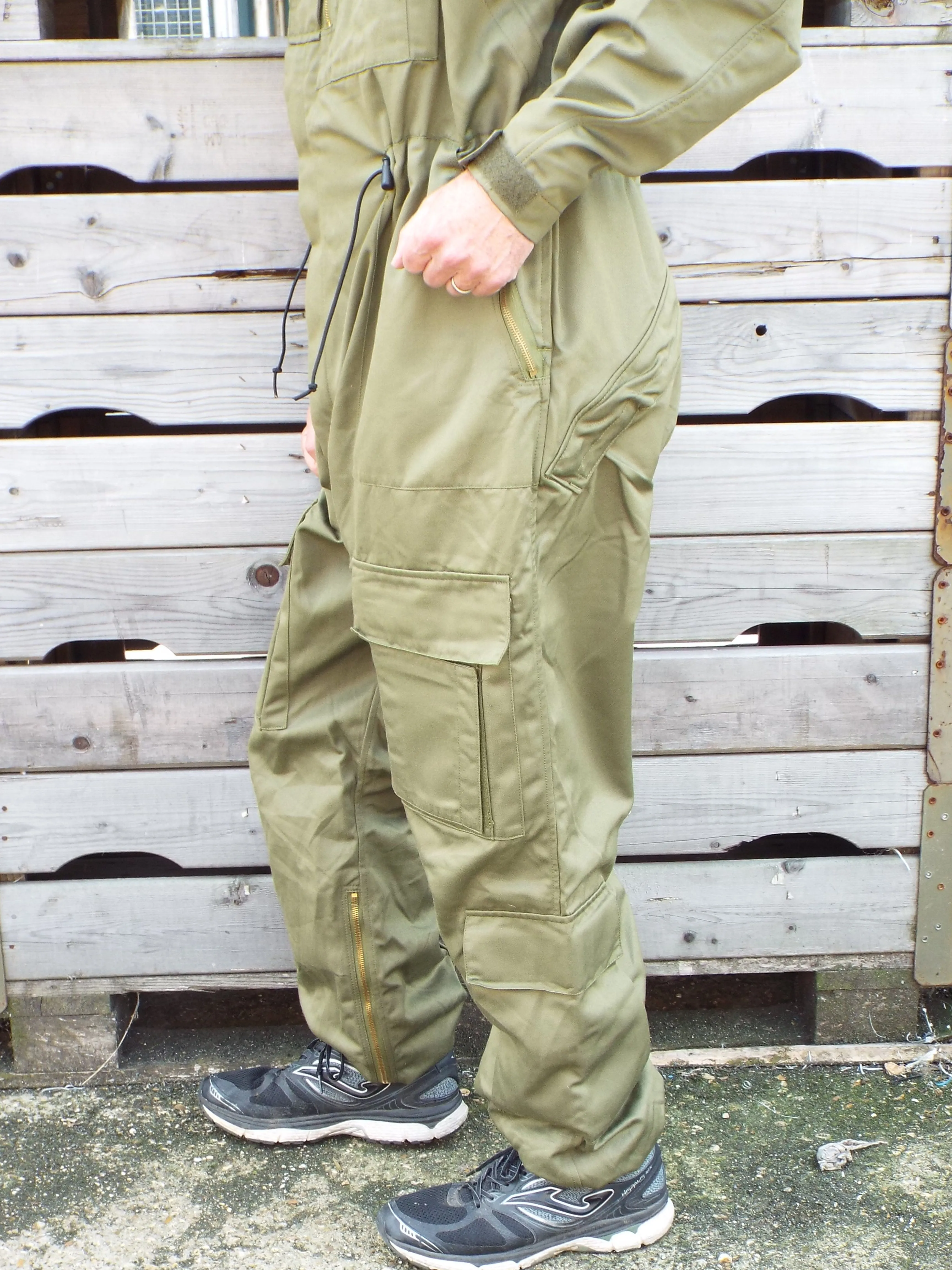 British Armoured Fighting Vehicle (AFV) Suits / Tank Suit Overall - Olive Green - Grade 1