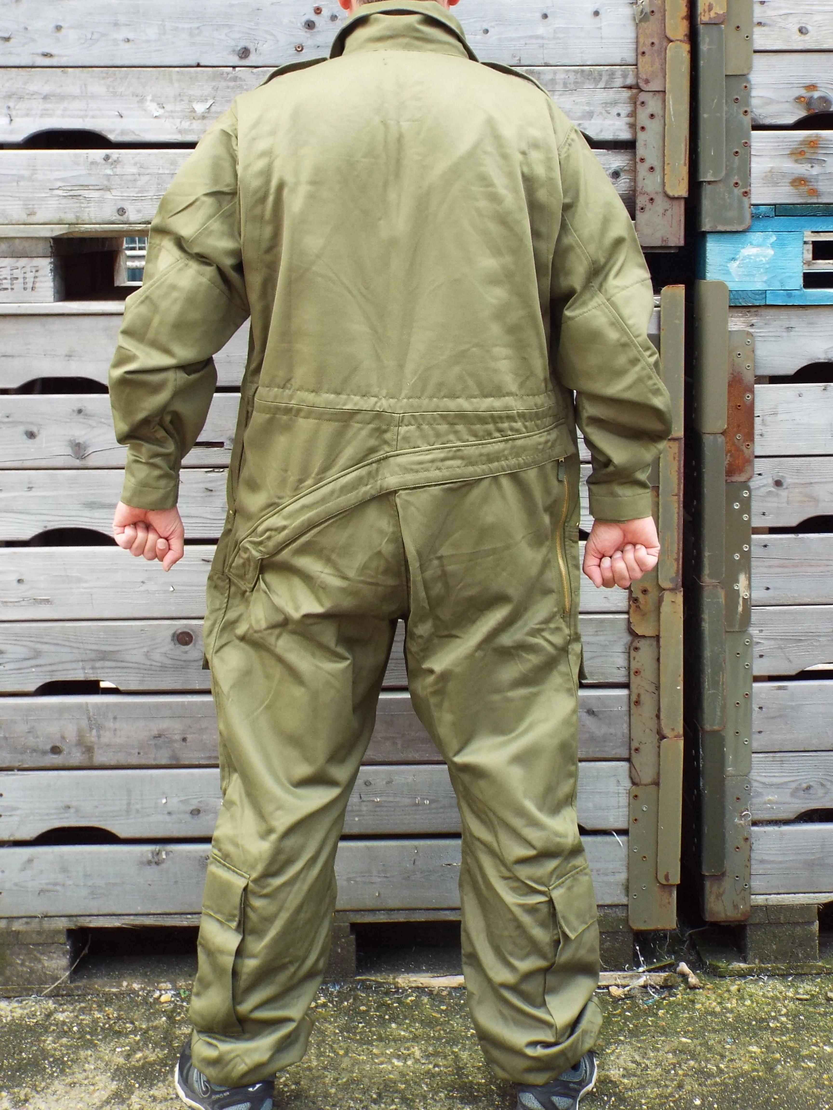 British Armoured Fighting Vehicle (AFV) Suits / Tank Suit Overall - Olive Green - Grade 1