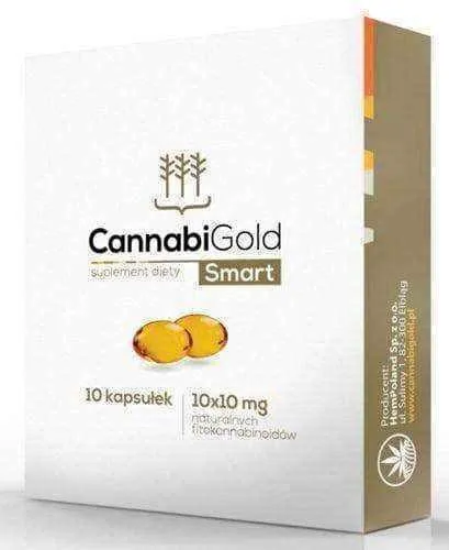 CannabiGold Smart 10mg x 10 capsules