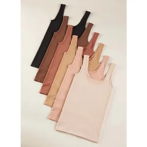 Charlie Paige Essential Skin Hue Wide Strap Top