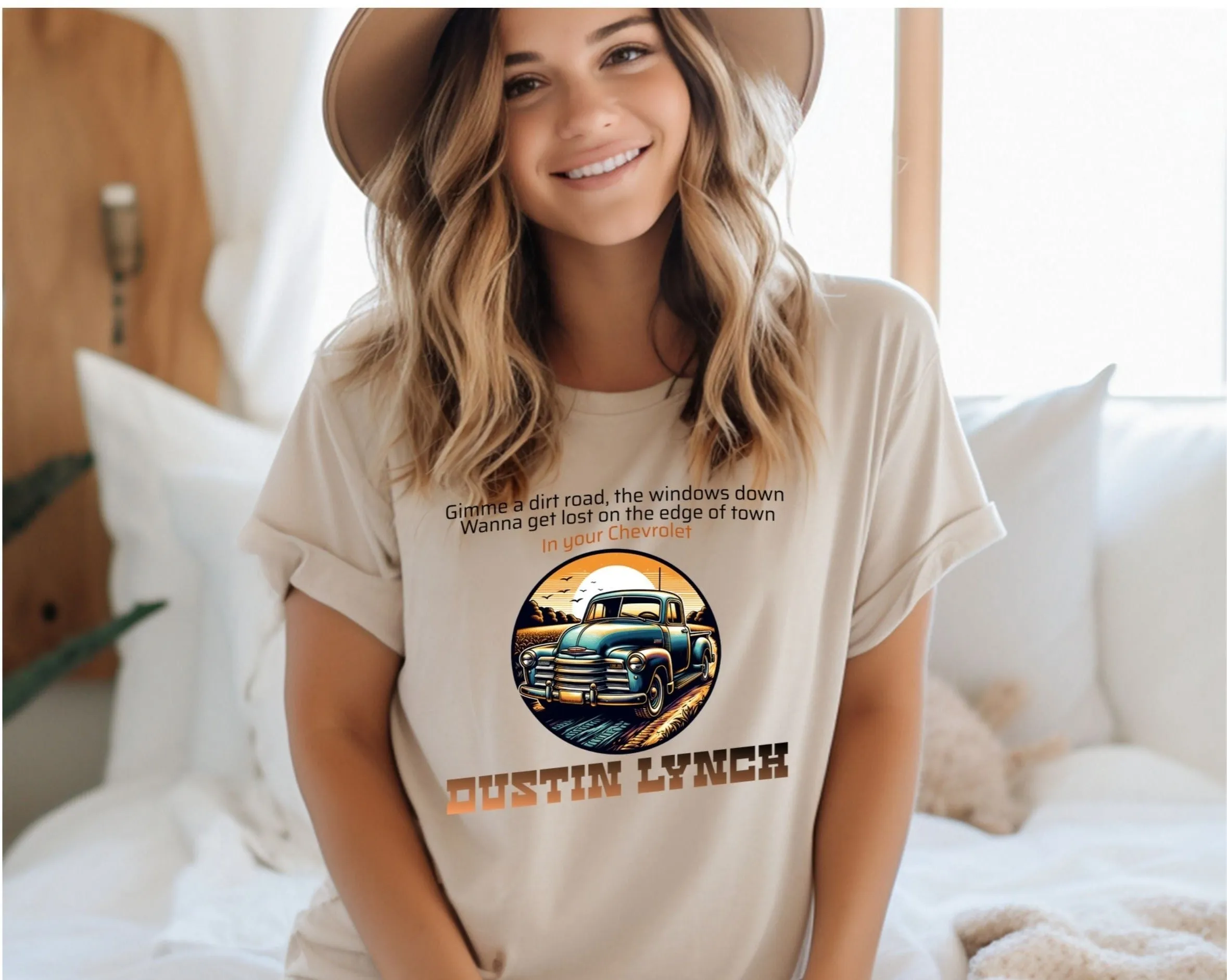 Chevrolet Lyric T-Shirt, Country Shirt, Tour Shirt, Festival Tee, Western T-shirt, Music Shirt, Concert T-Shirt, Casual Streetwear