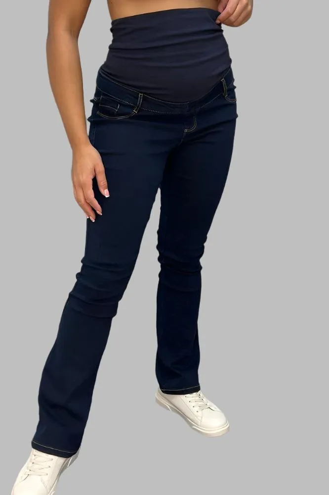 Classic Straight Leg Maternity Jeans