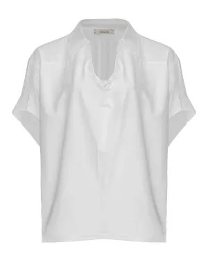 Dorothee Schumacher Cool Contrast Shirt White