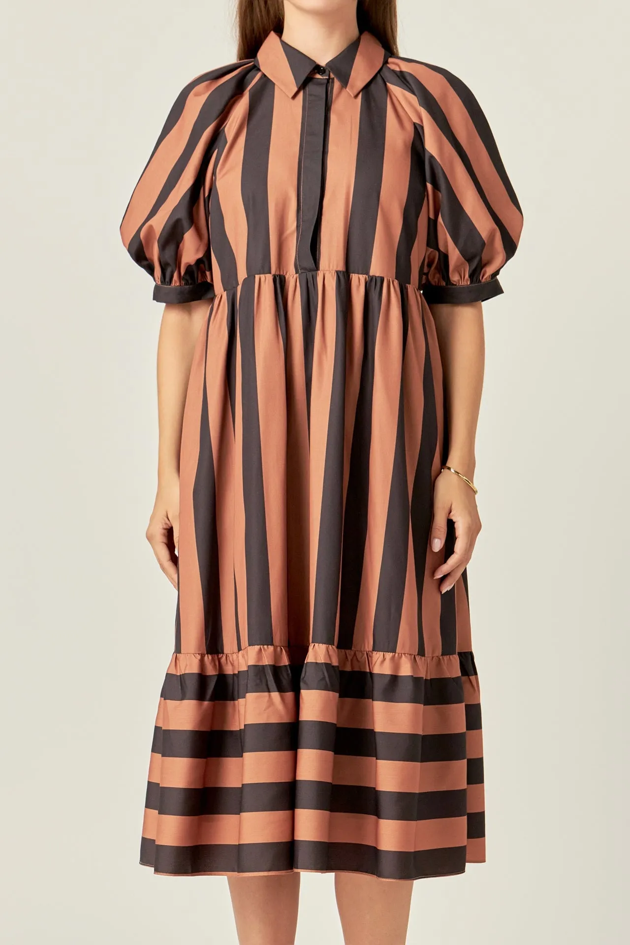 English Factory - Bold Stripe Dress