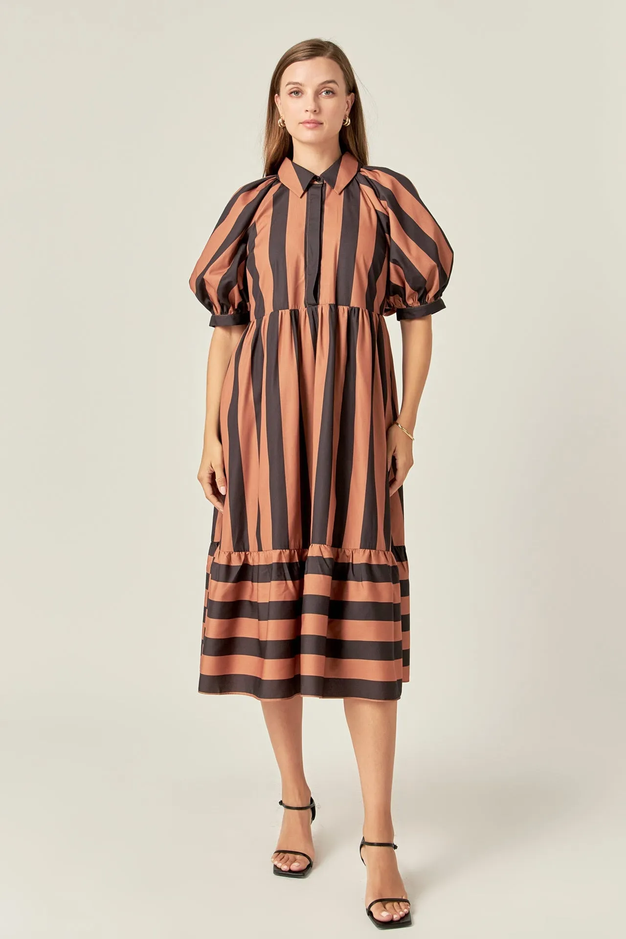 English Factory - Bold Stripe Dress