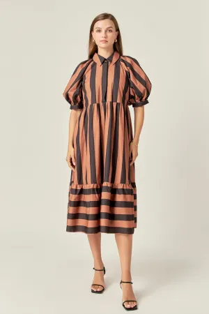 English Factory - Bold Stripe Dress