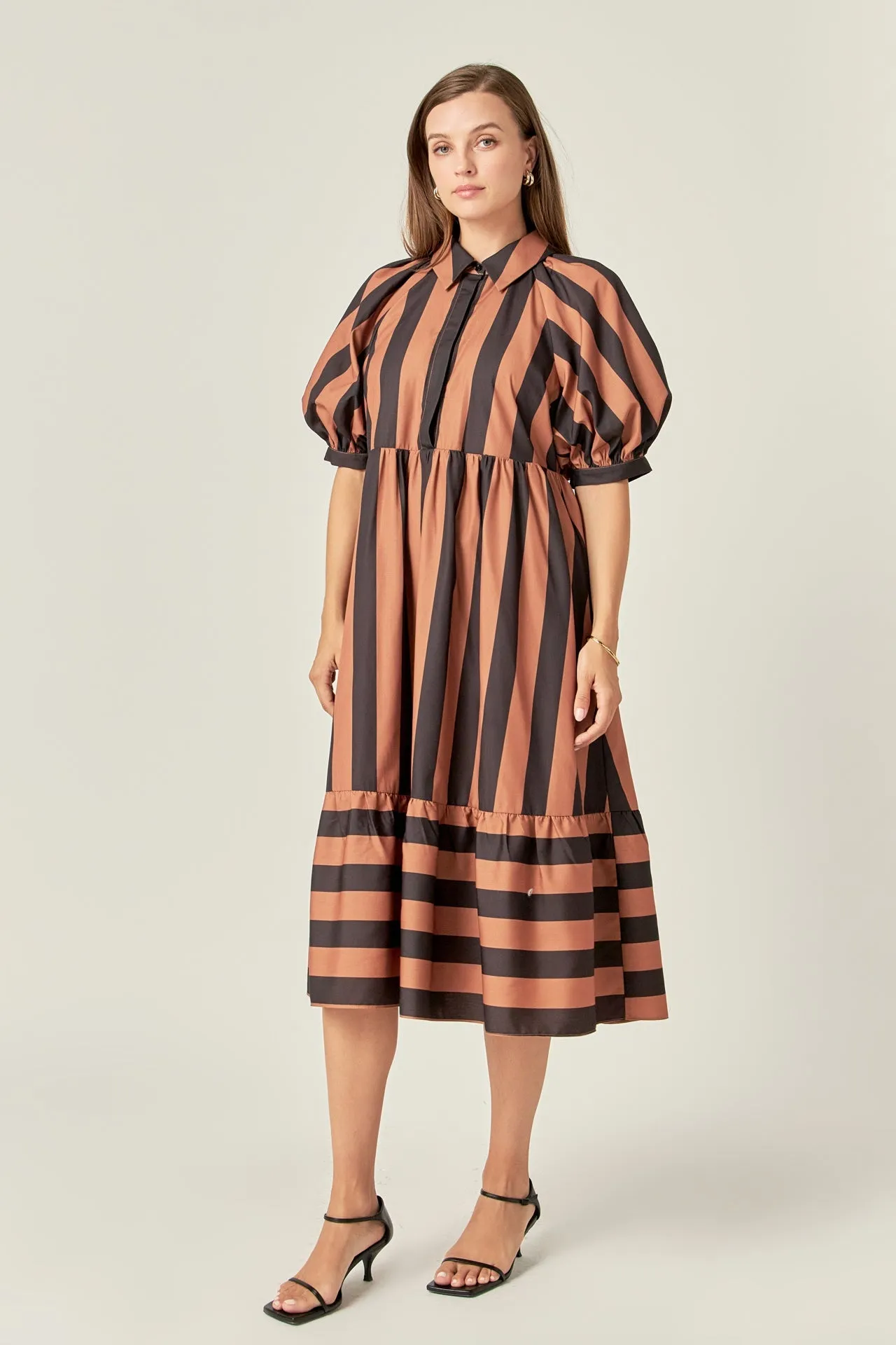 English Factory - Bold Stripe Dress