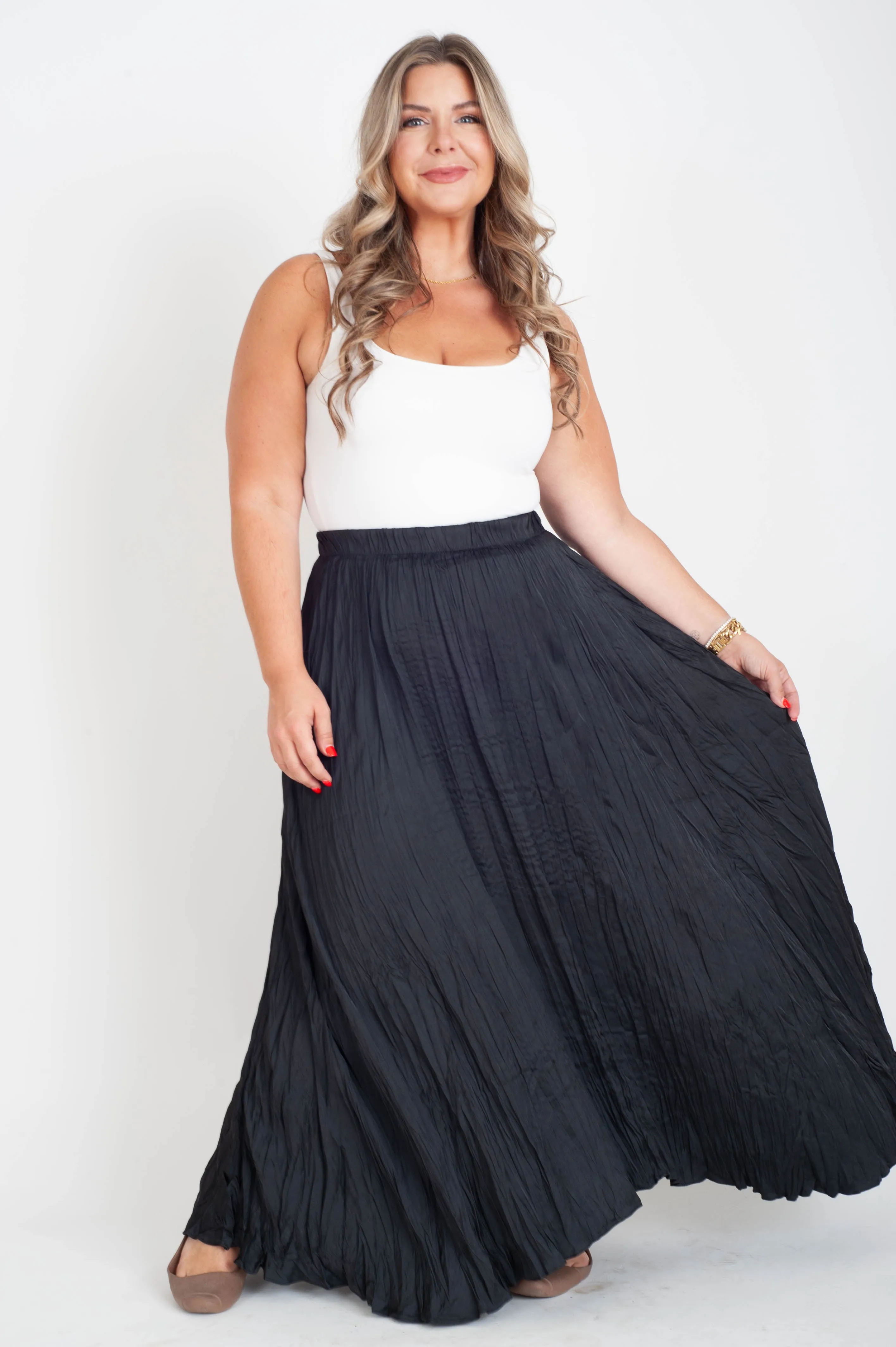 Fletcher Pleated Skirt