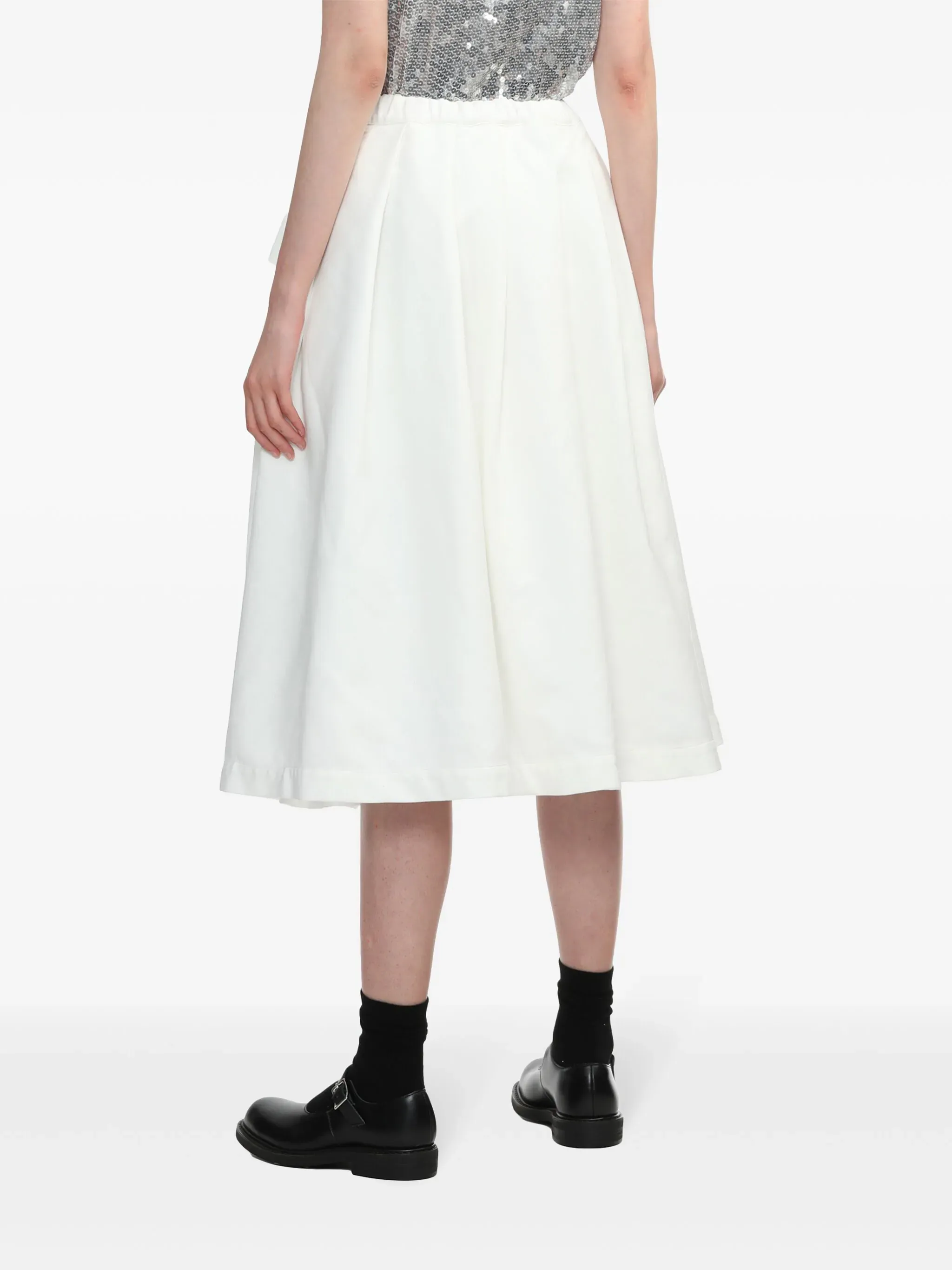 Front Pleated Skirt