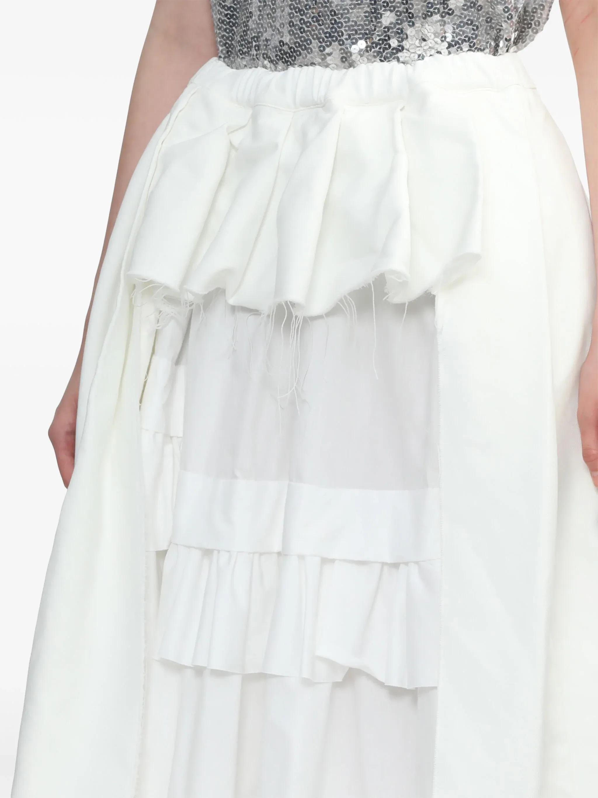 Front Pleated Skirt