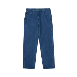 Huf Original Denim Pant: Stone Wash Indigo