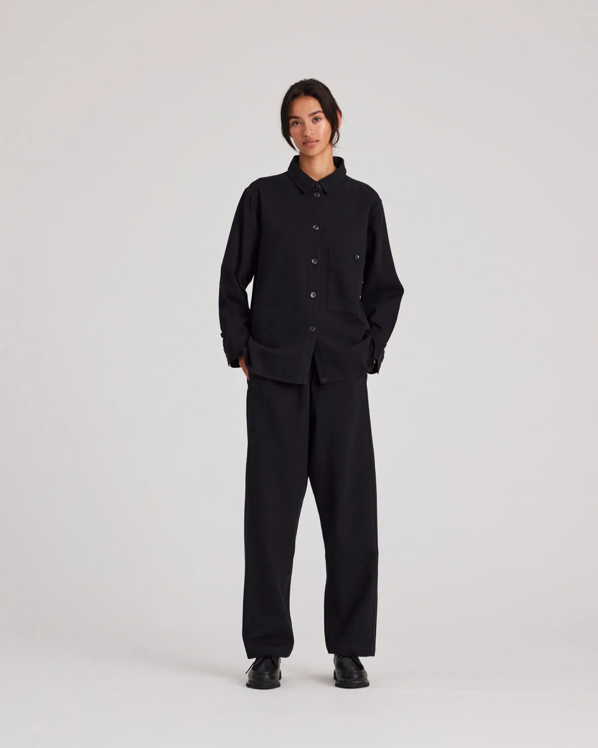 Ida Pant Twill GOTS 243975 - Black