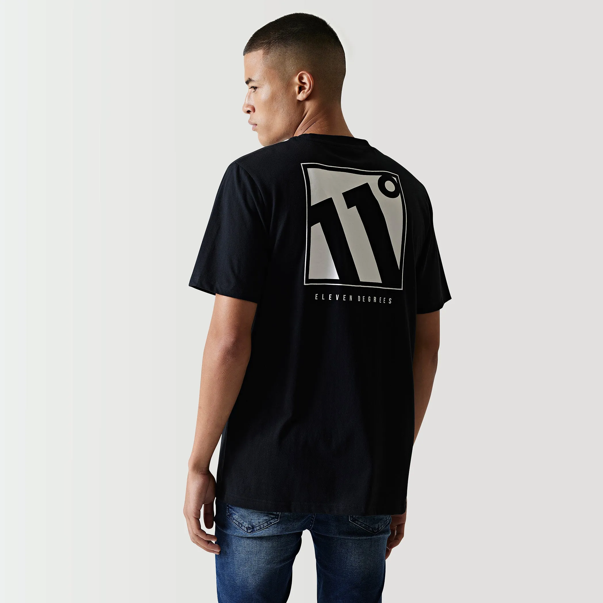 Large Logo Graphic T-Shirt - Black