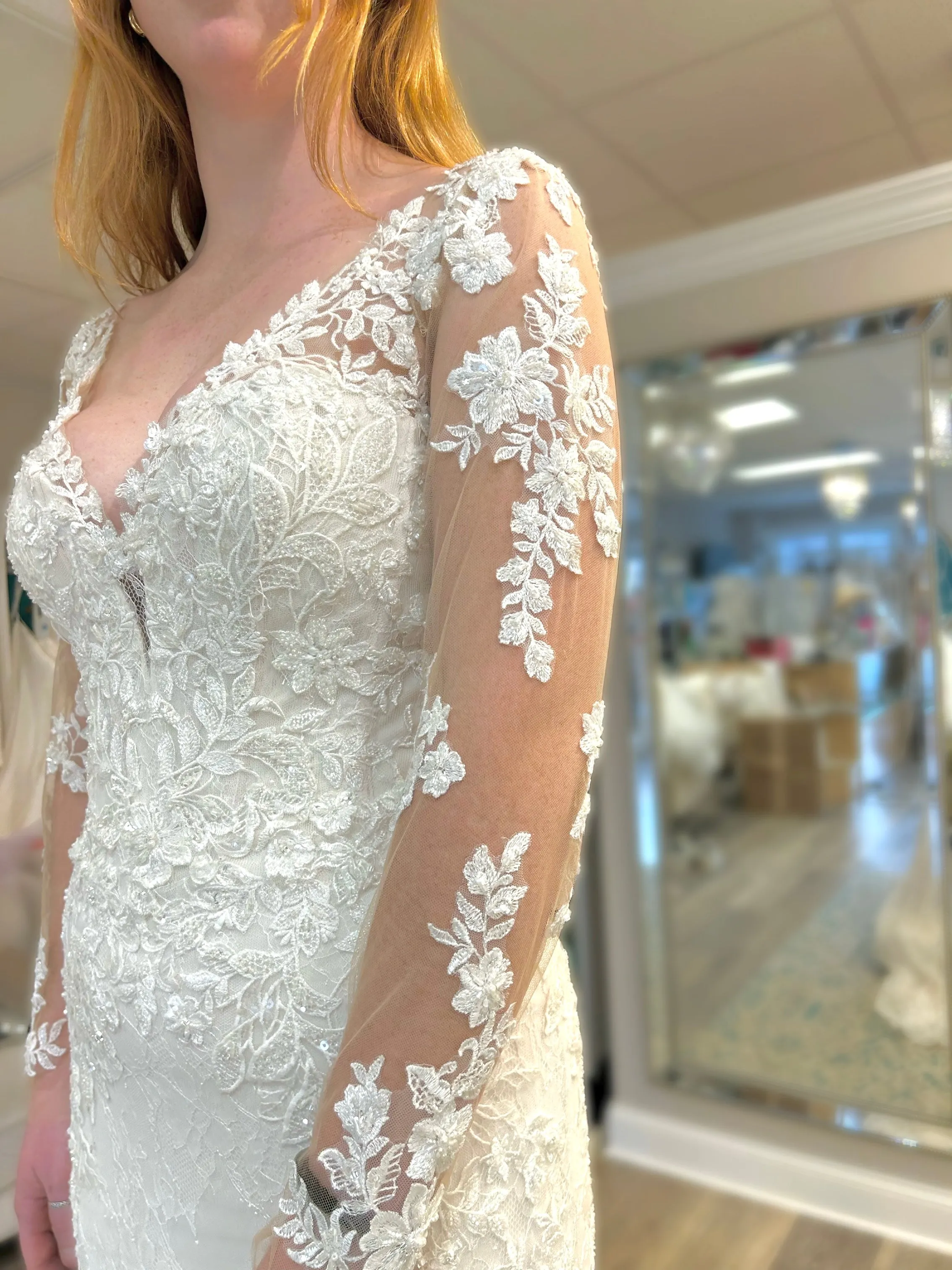 Lillian West 66129 Wedding Dress Sample