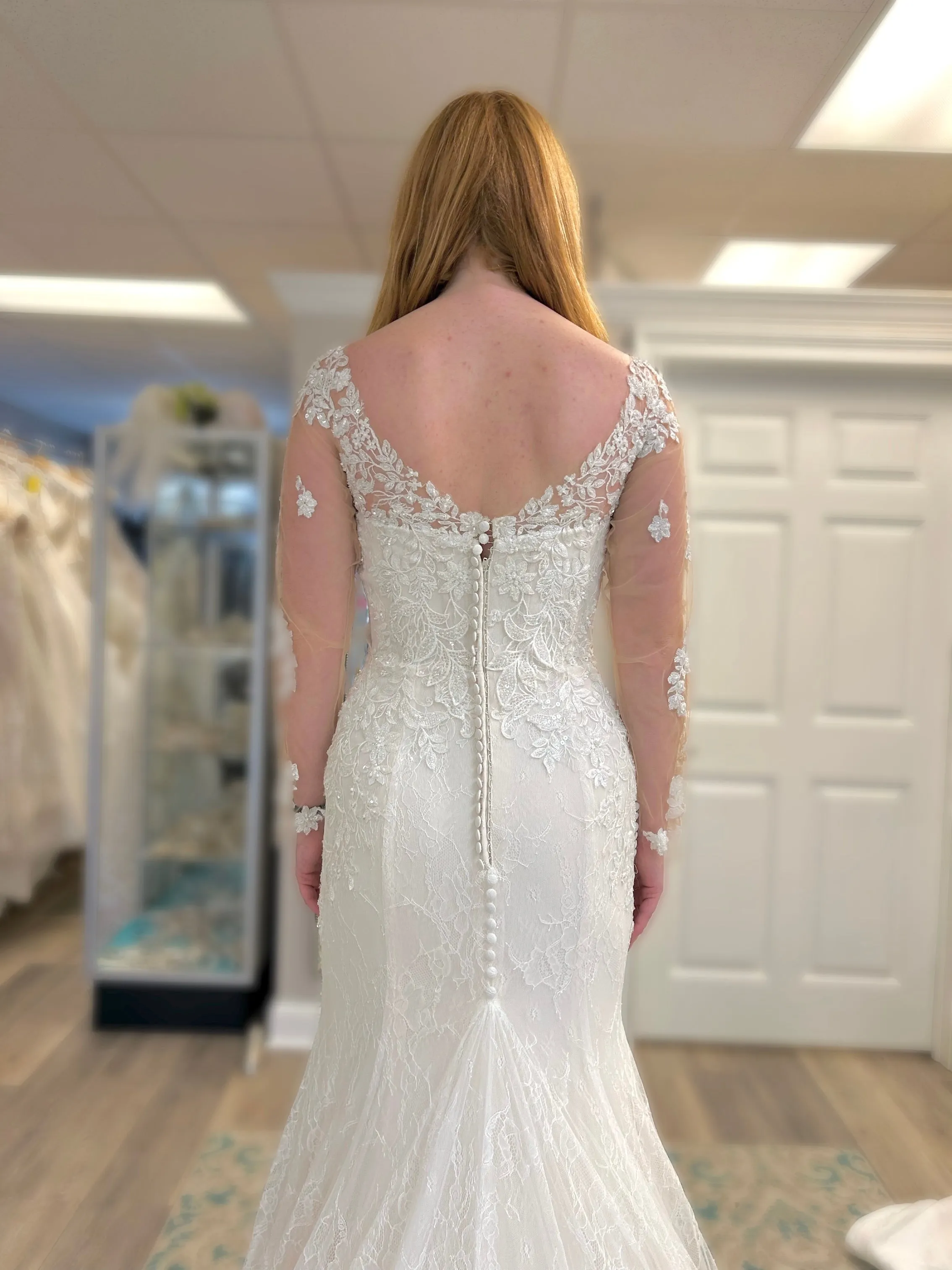 Lillian West 66129 Wedding Dress Sample