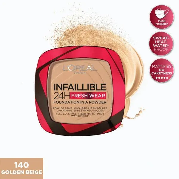 L'oreal Paris - Infaillible 24H Fresh Wear Foundation in a Powder