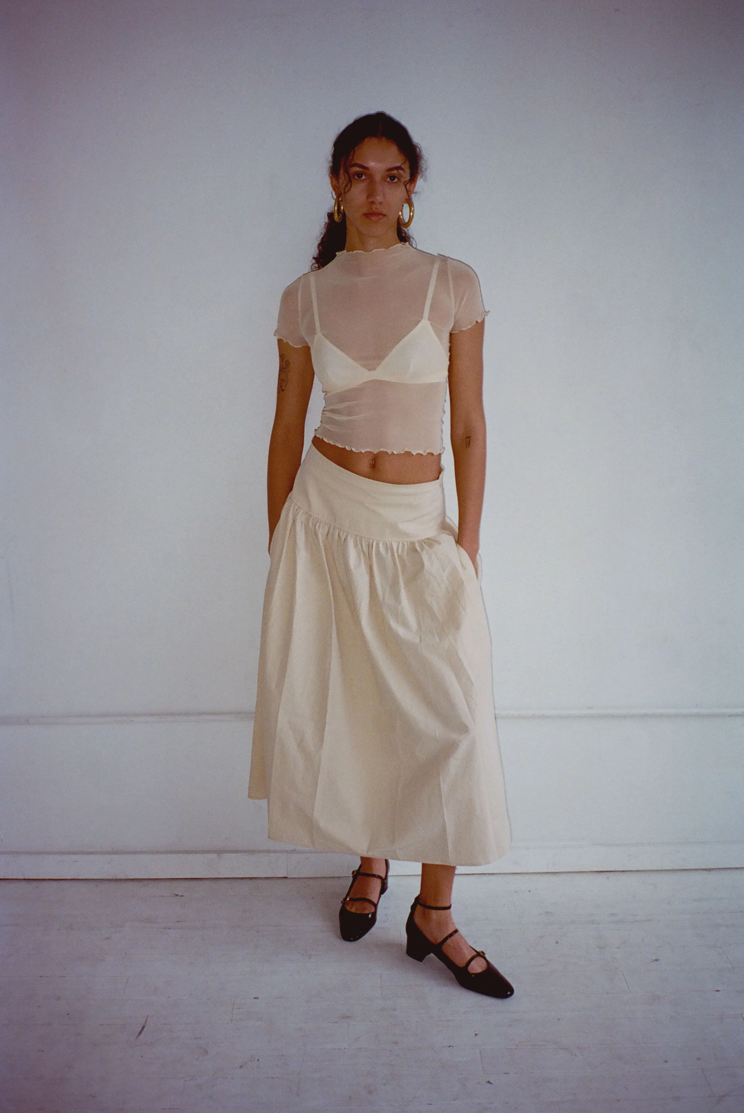 Lulu Skirt - Sand