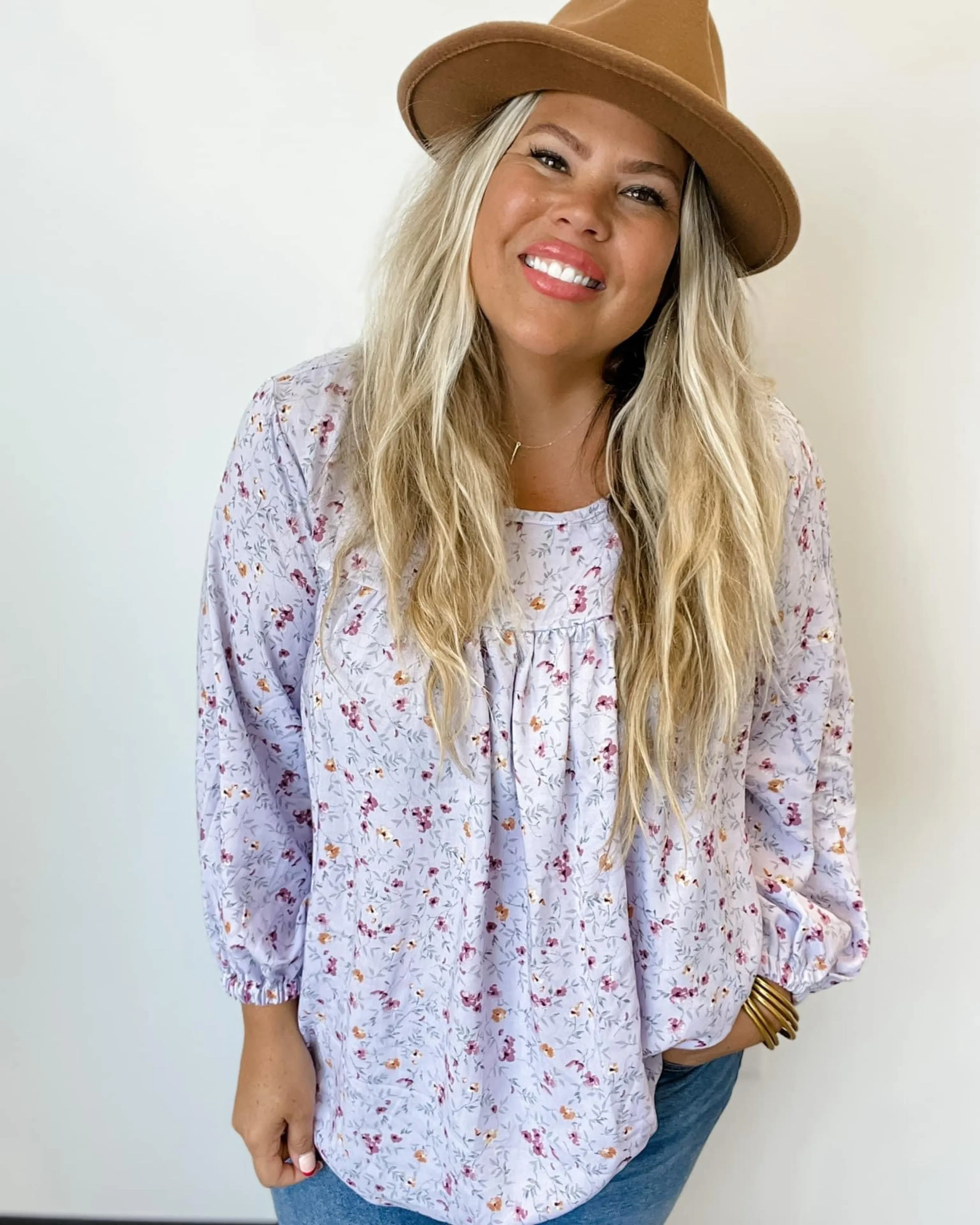 Mandy Floral Peasant Top