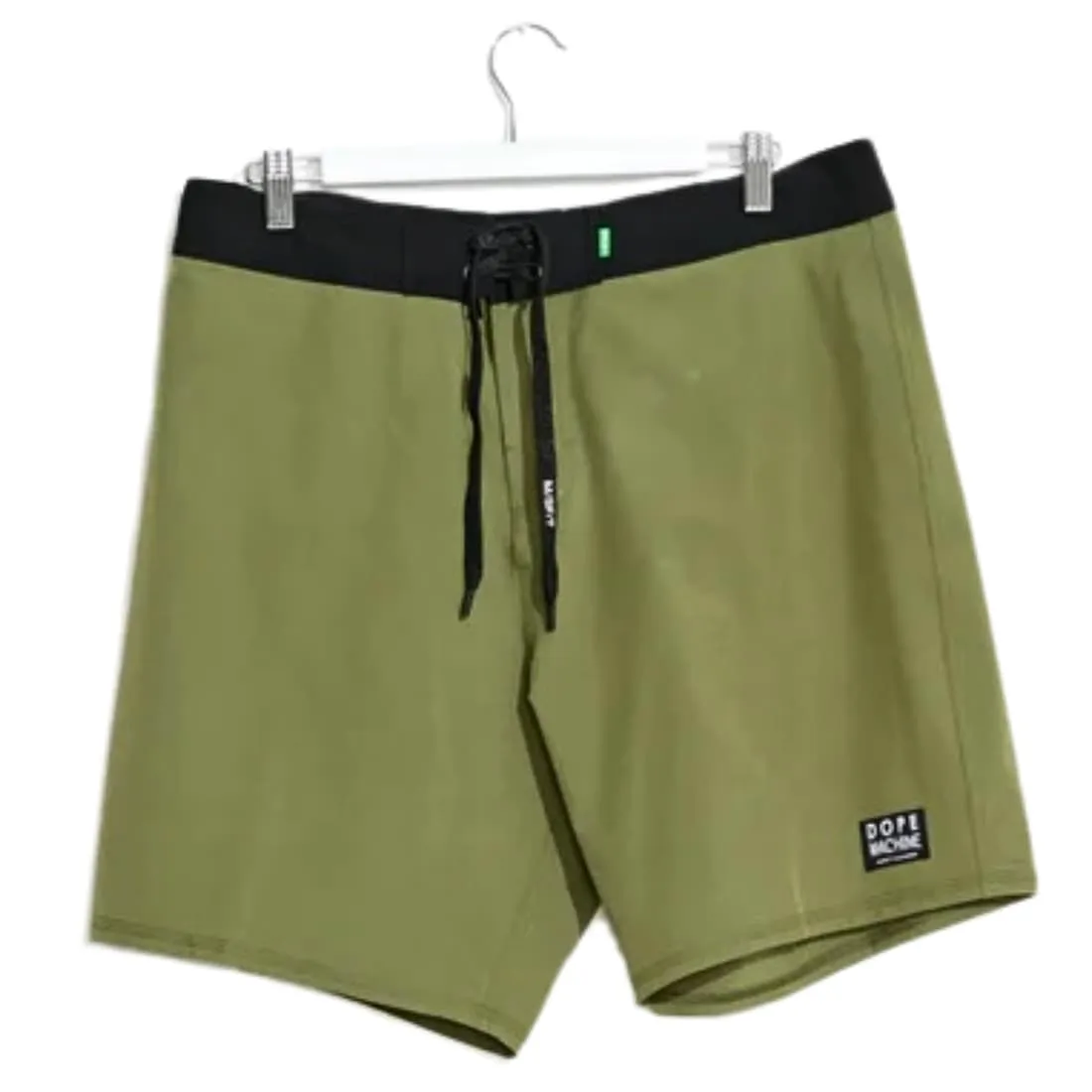 Misfit Dope Machine 18" 50-30 Boardshorts - Army Green