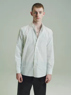 NO.197 White Thomas Mason Poplin Shirt