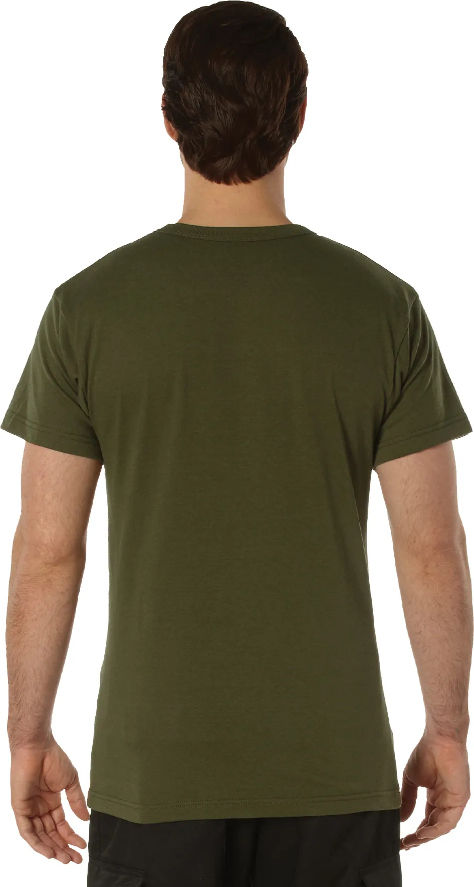 Olive Drab Cotton / Polyester Pocket T-Shirt