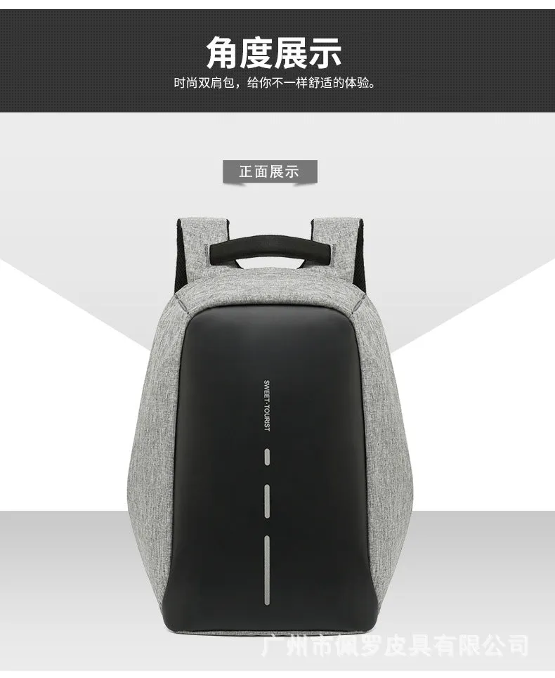 Outdoor three-dimensional computer backpack