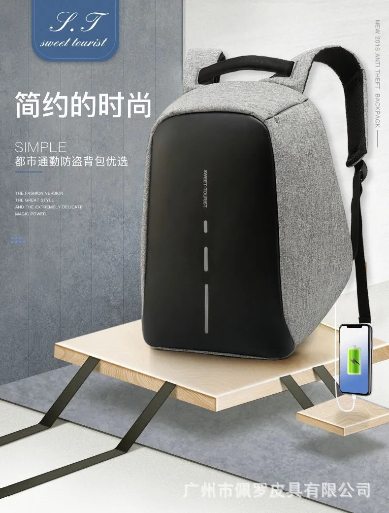 Outdoor three-dimensional computer backpack