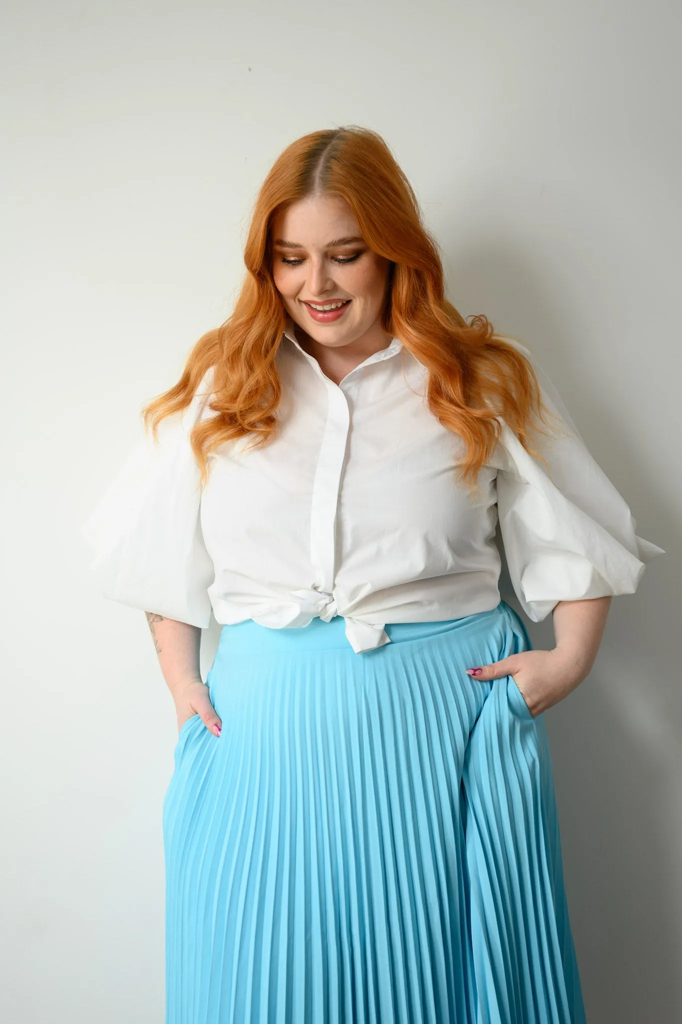 Peggy Pleated skirt