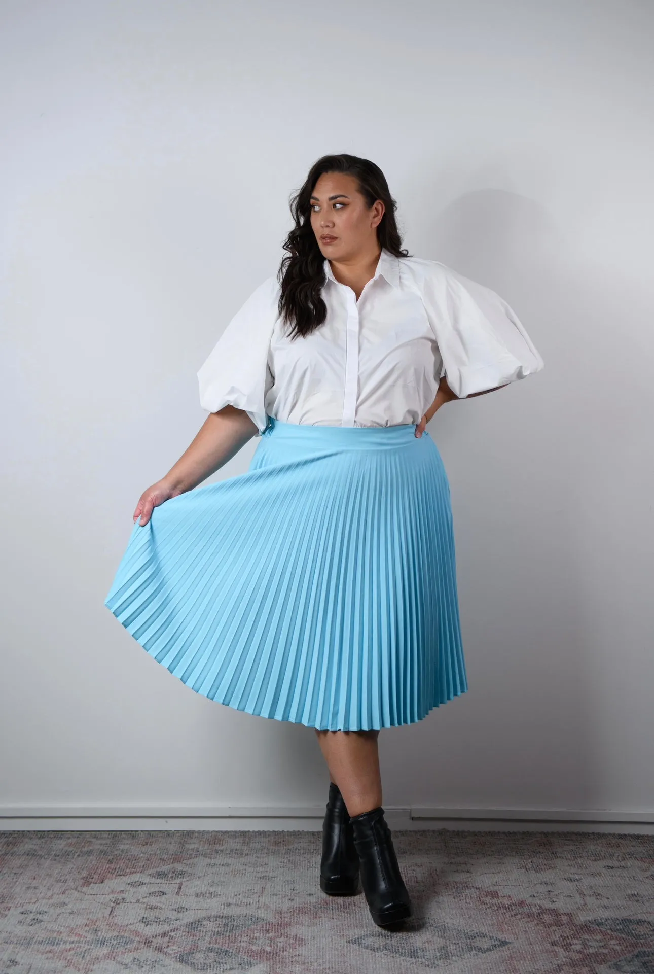 Peggy Pleated skirt