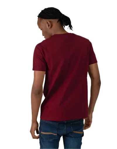 Pure Premium Carro Burgundy T-shirt