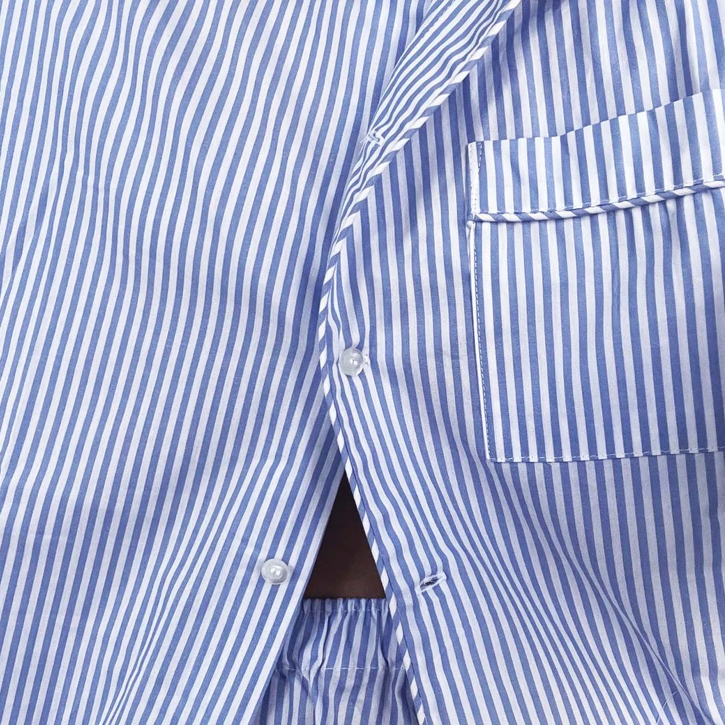 PYJAMAS SHIRT // BLUE STRIPE