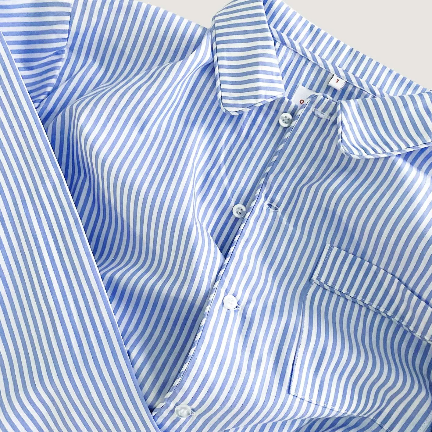 PYJAMAS SHIRT // BLUE STRIPE