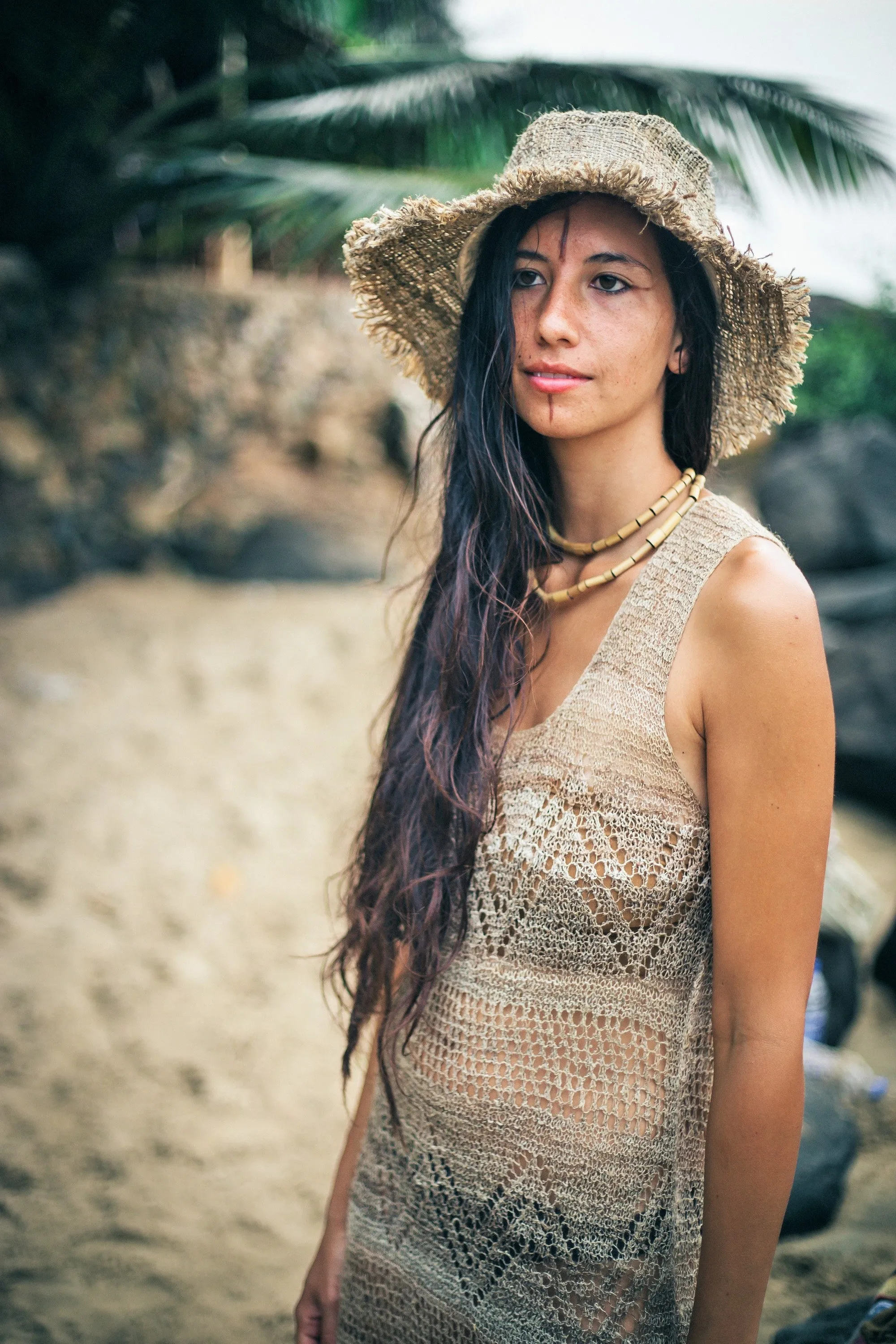 Raw Himalayan Wild Hemp Hat