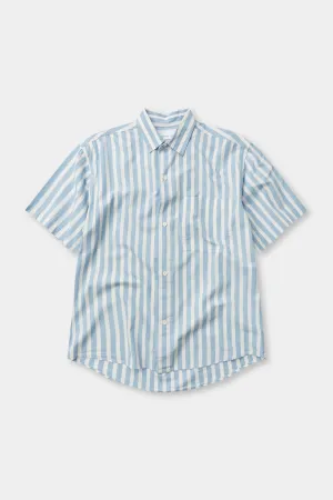 Re-Worn Mens Simon Poplin Short Sleeve Shirt