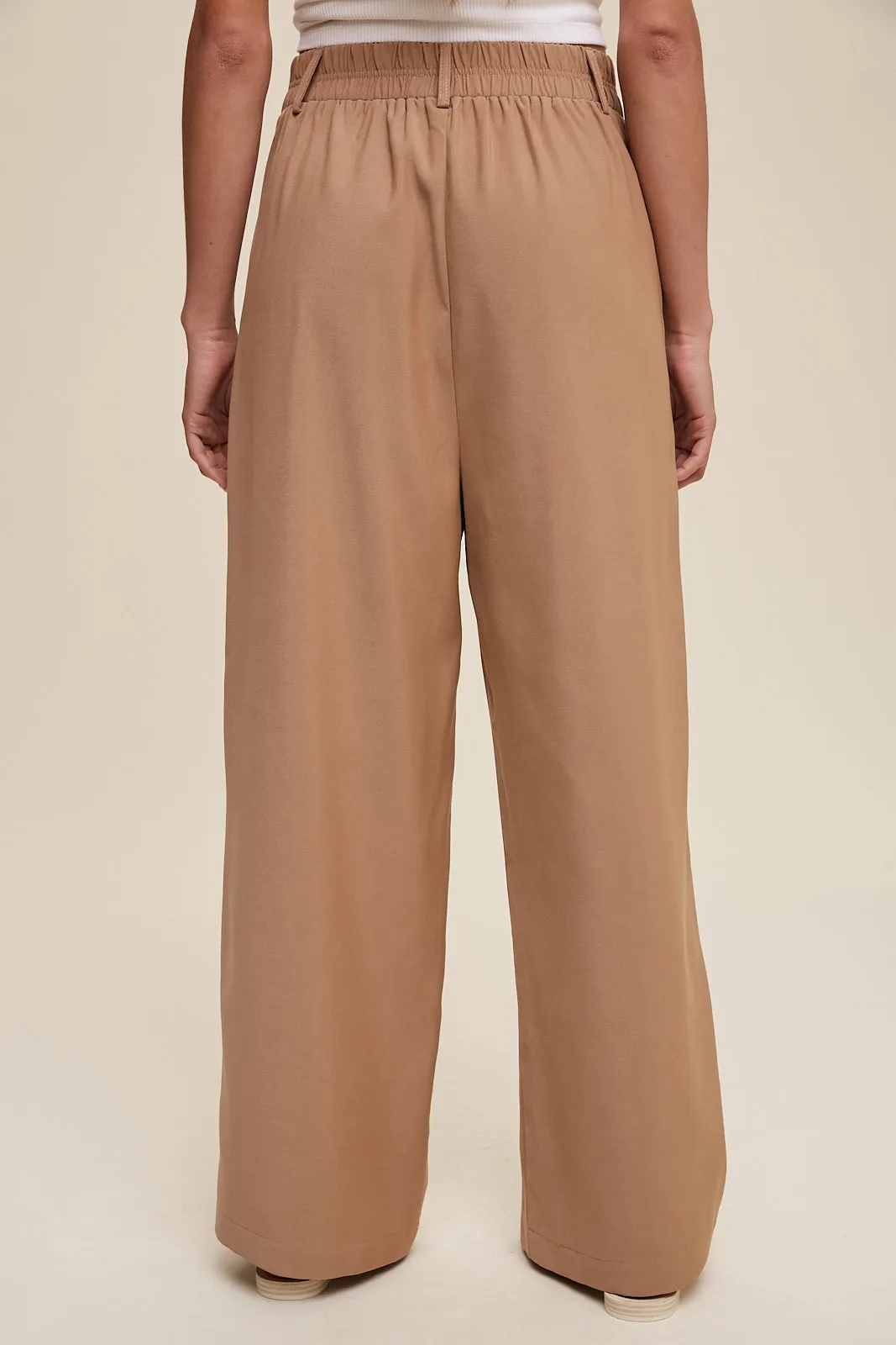 Straight Leg Trouser Pants