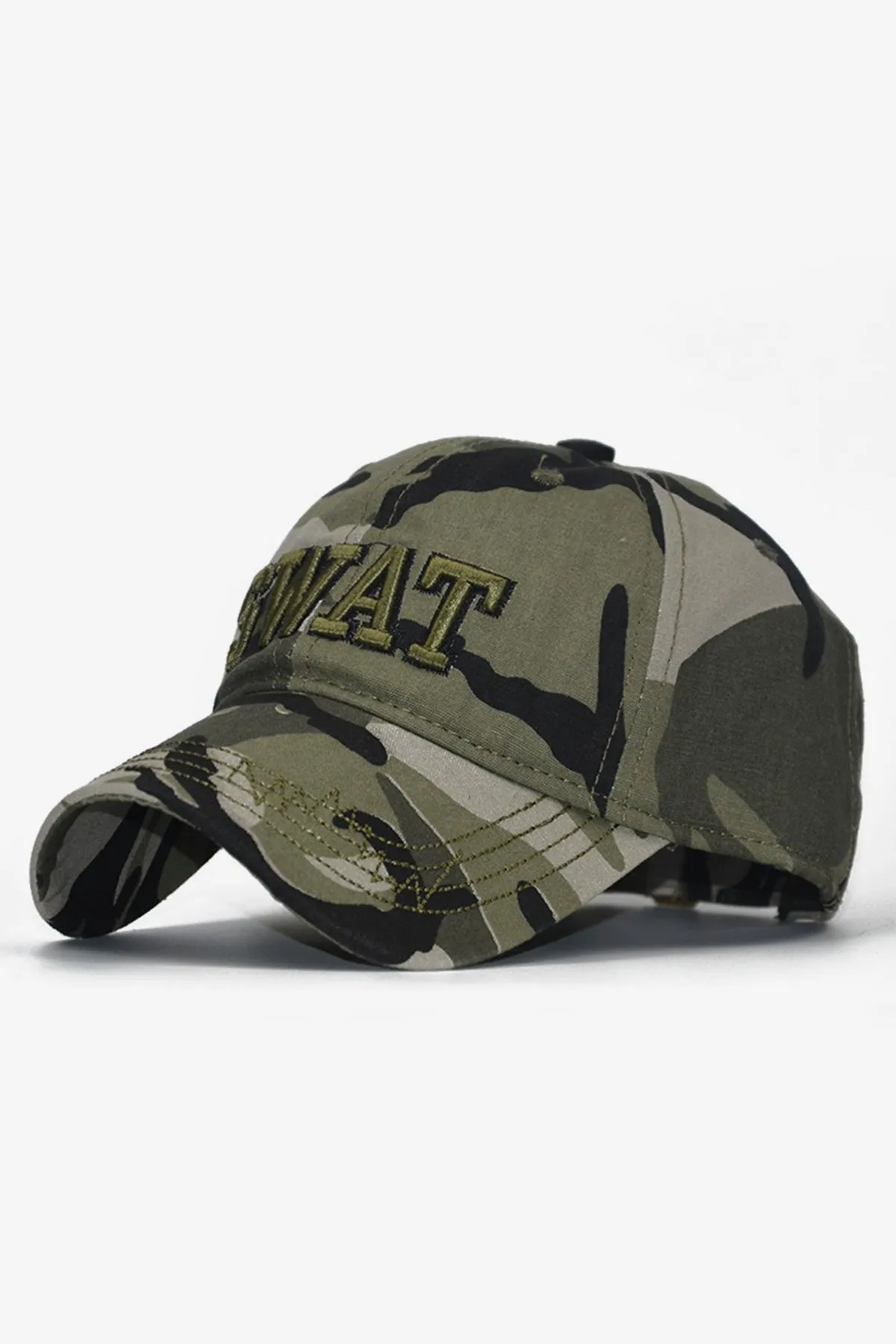 Swat Camo Embroidered Cap - W23 - MCP056R