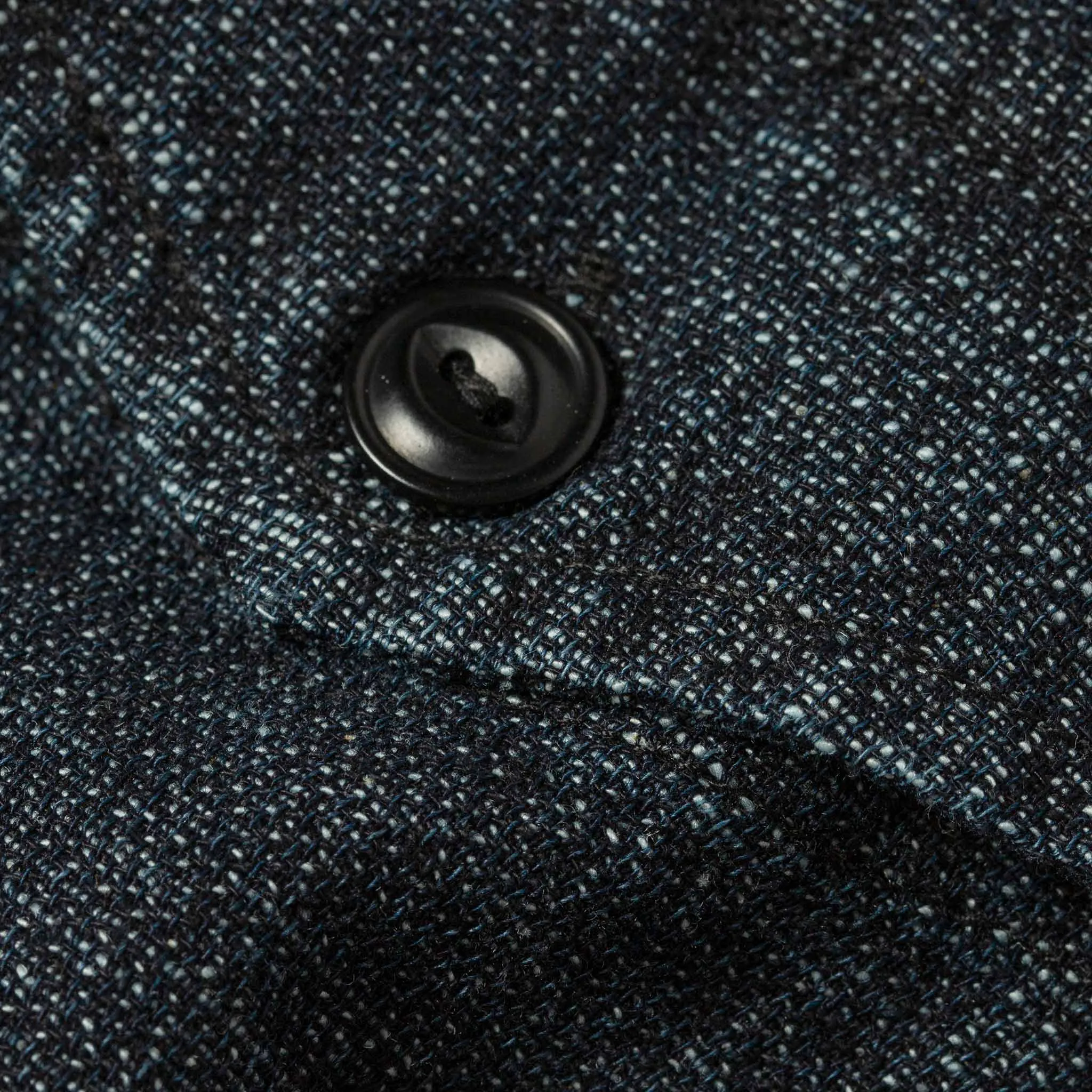 The Cash Shirt in Indigo Hemp