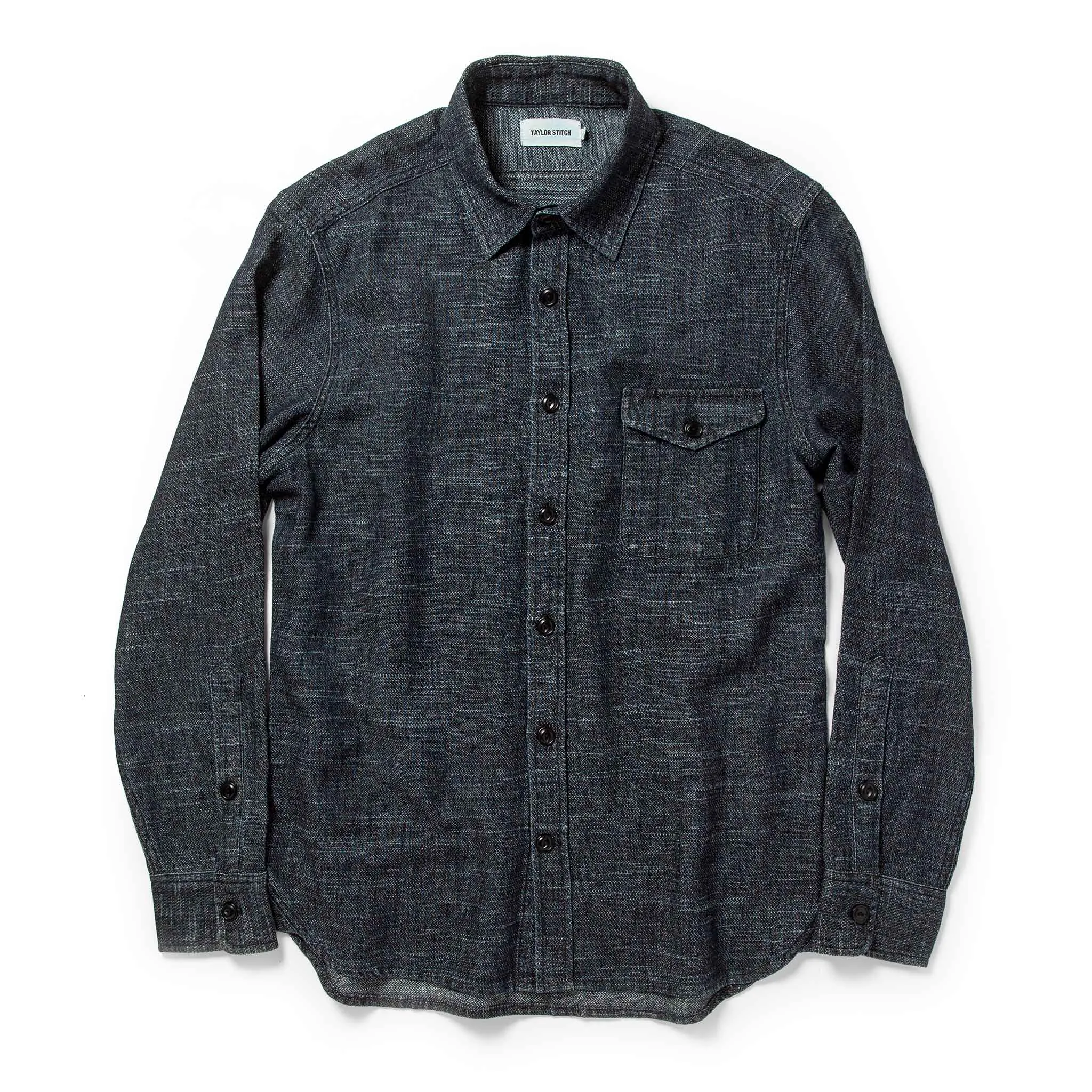 The Cash Shirt in Indigo Hemp