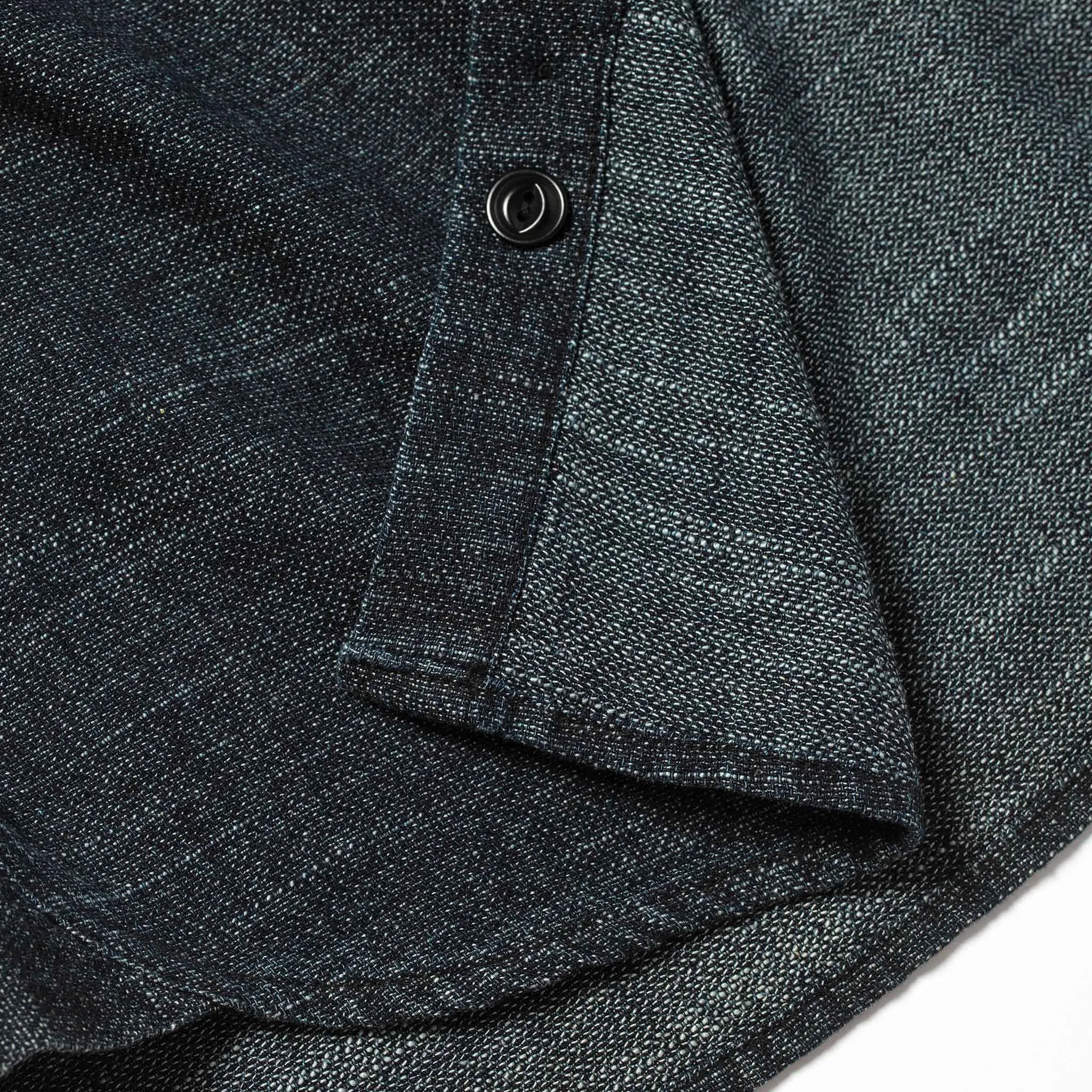 The Cash Shirt in Indigo Hemp