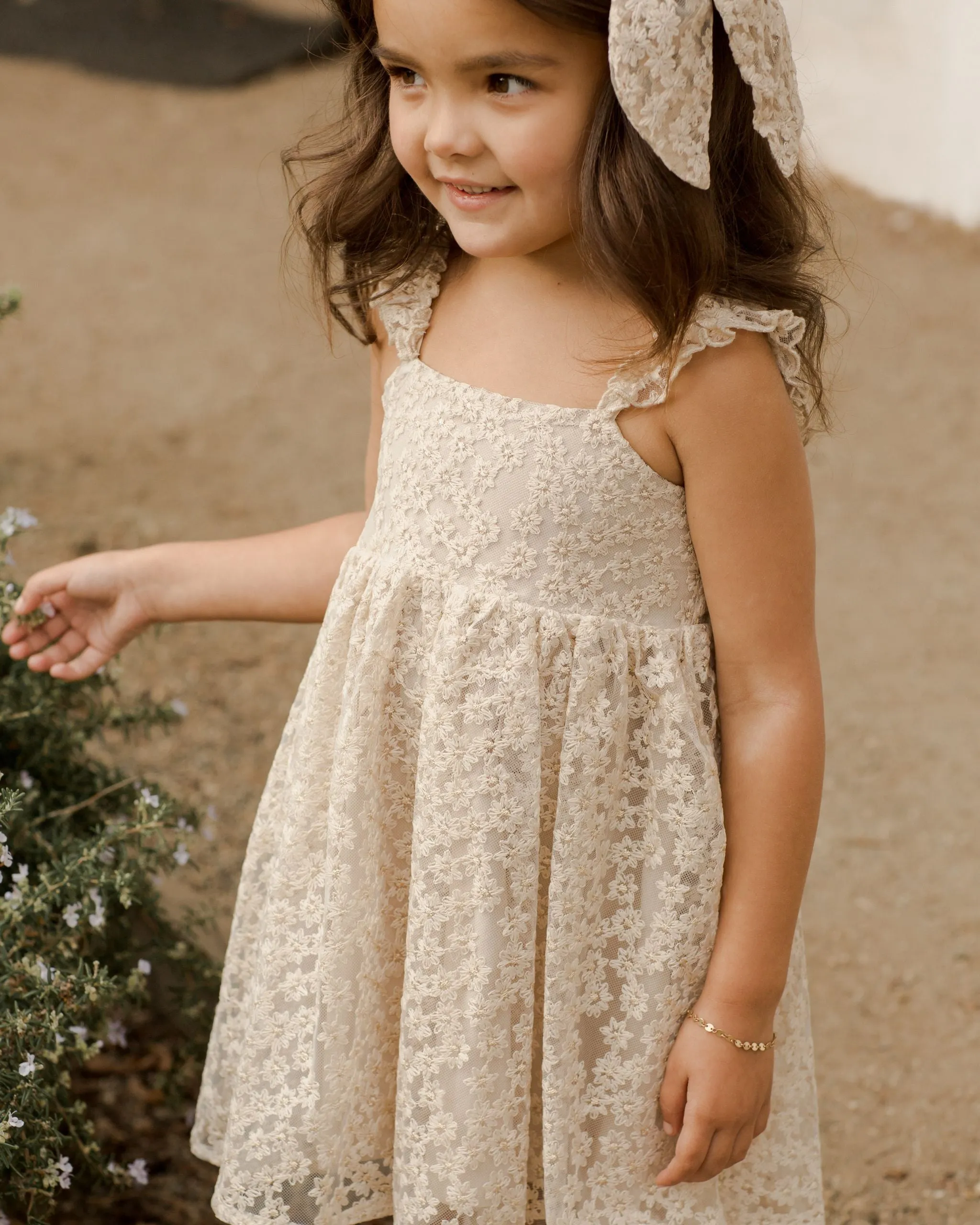 The Mara Dress by Noralee - Champagne Daisy - BABY