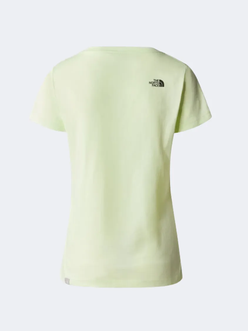 The North Face Nse Women Lifestyle T-Shirt Lime Cream